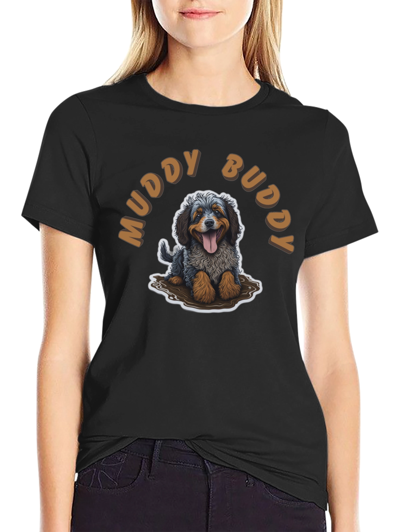 Muddy Buddy Dog T-Shirt