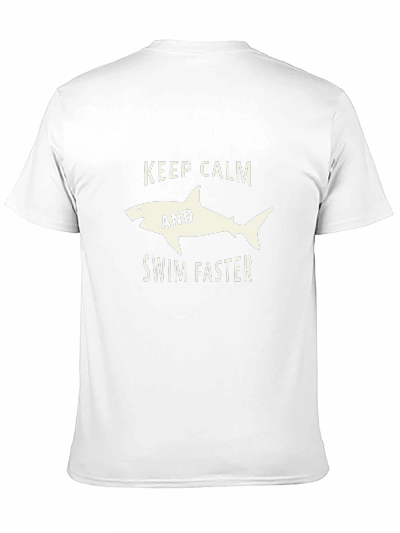 Keep Calm and Swim Faster Shark T-Shirt