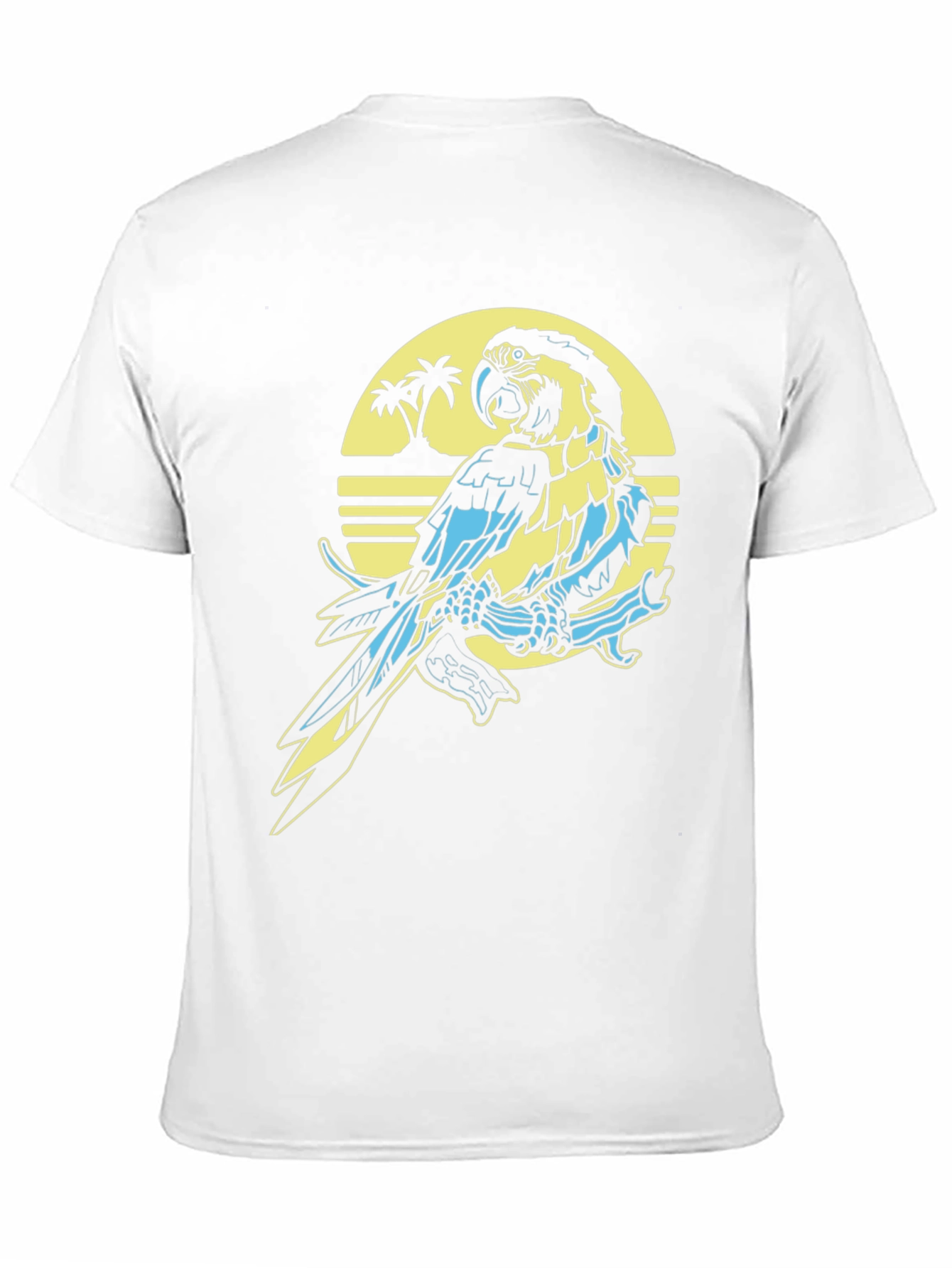 Tropical Parrot T-Shirt - Island Vibes