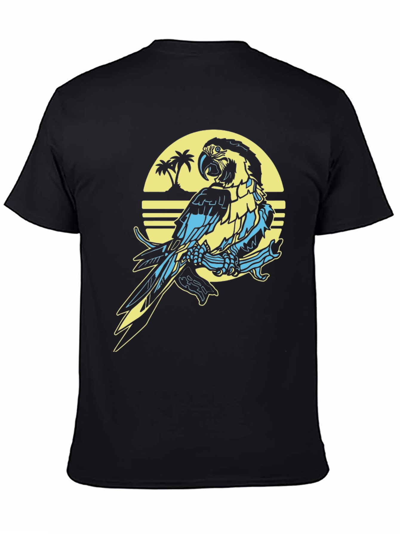 Tropical Parrot T-Shirt - Island Vibes