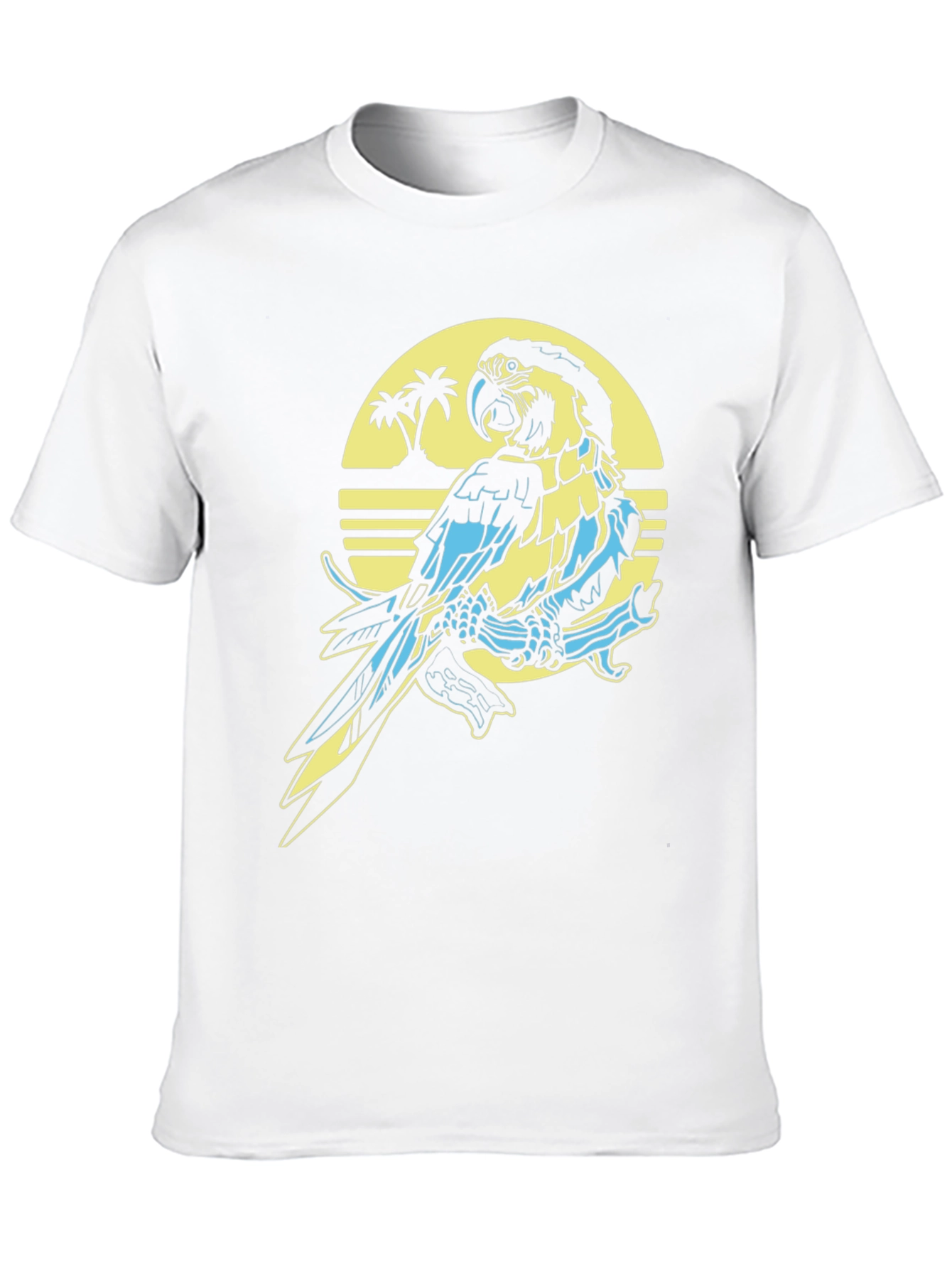 Tropical Parrot T-Shirt - Island Vibes