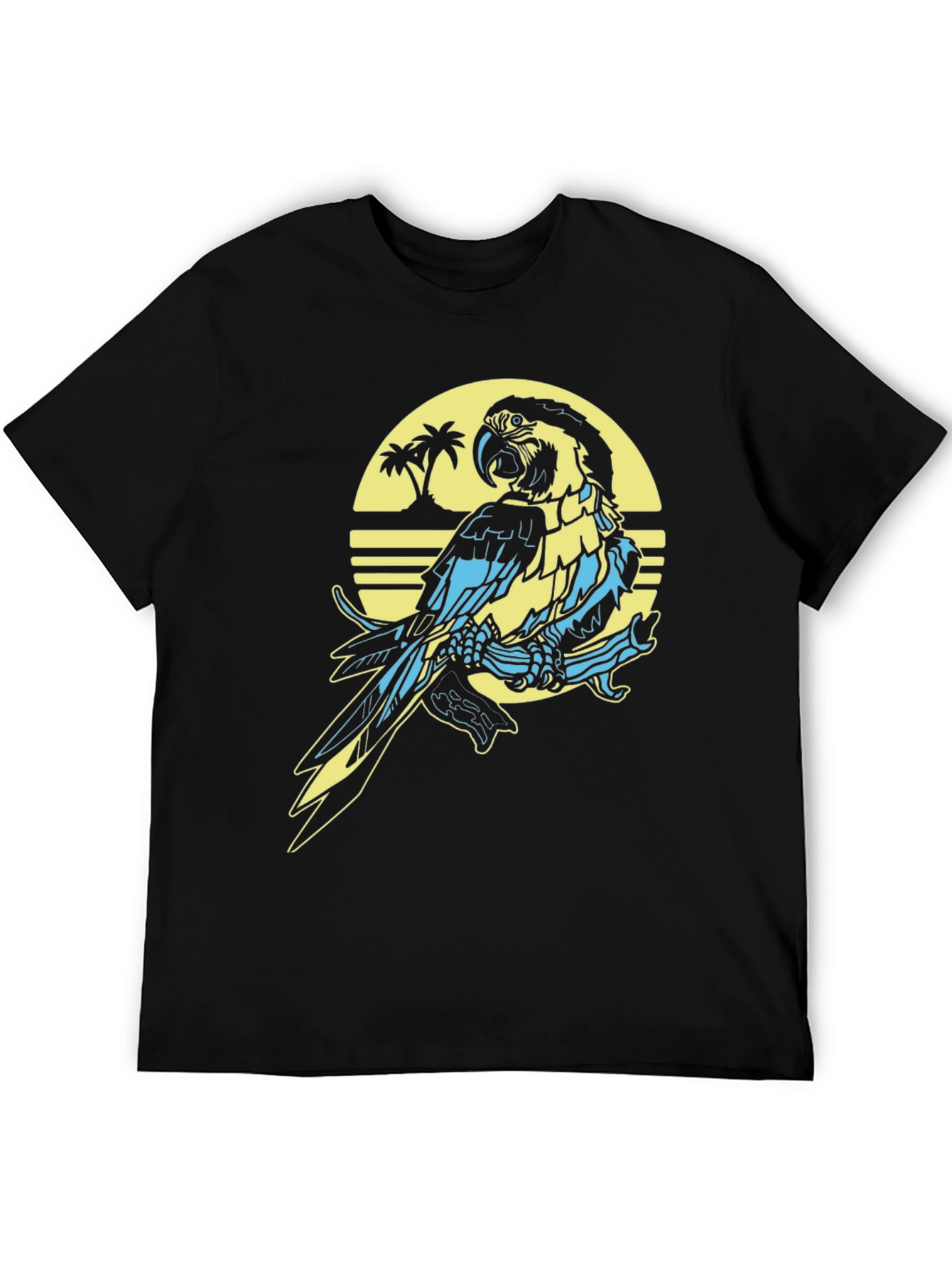 Tropical Parrot T-Shirt - Island Vibes