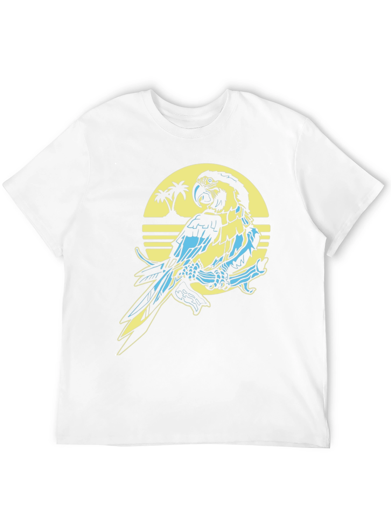 Tropical Parrot T-Shirt - Island Vibes