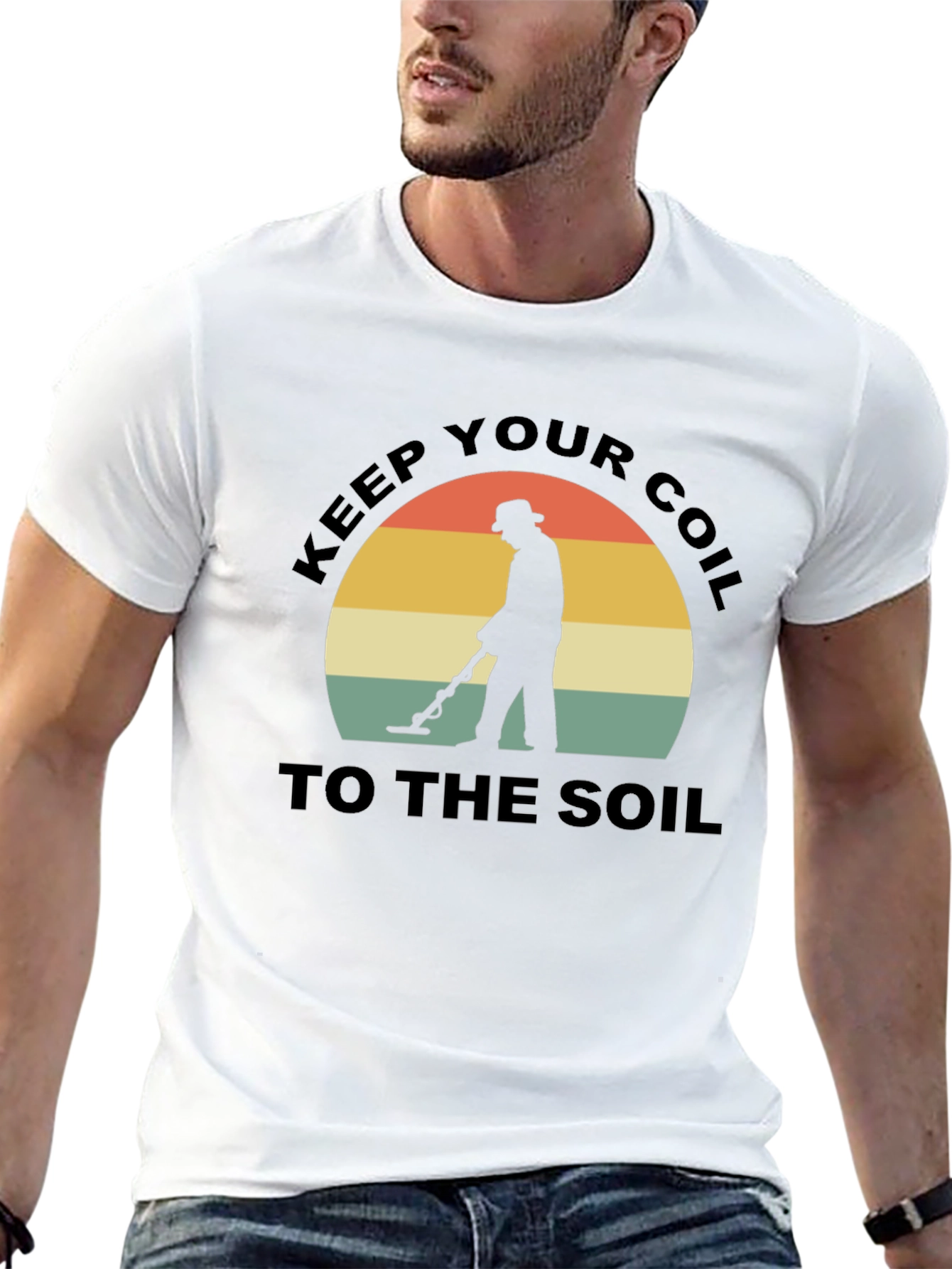 Keep Your Coil to the Soil Black T-Shirt