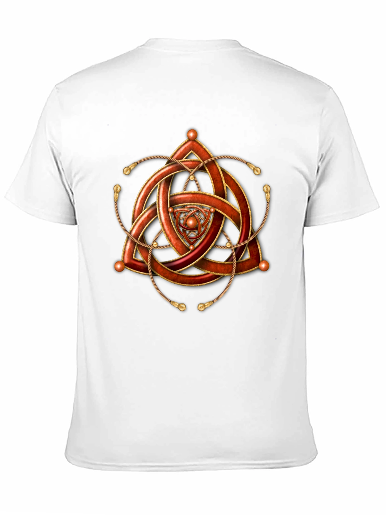 Celtic Knot Graphic Tee - Geometric Design