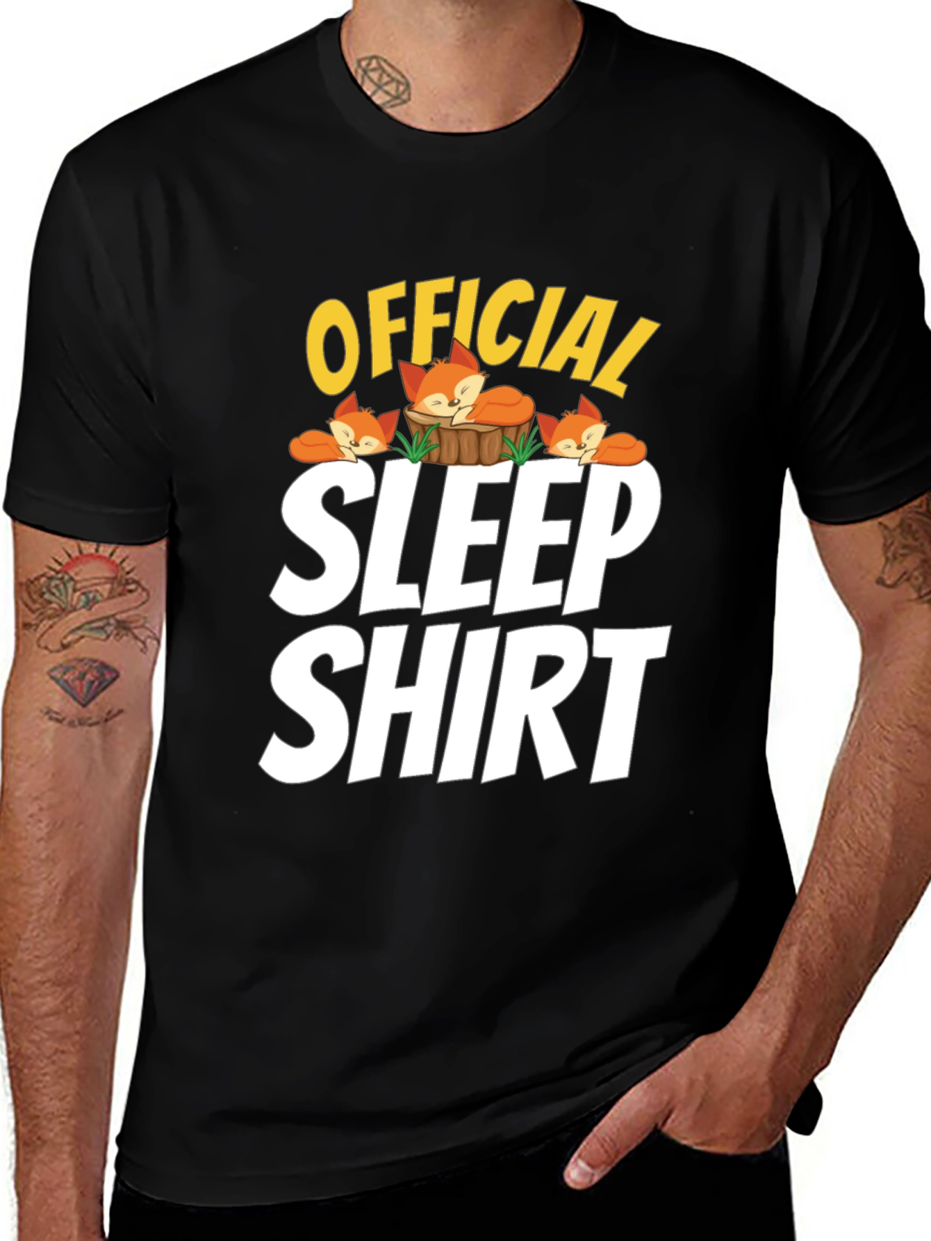 Official Sleep Shirt - Fox Graphic T-Shirt