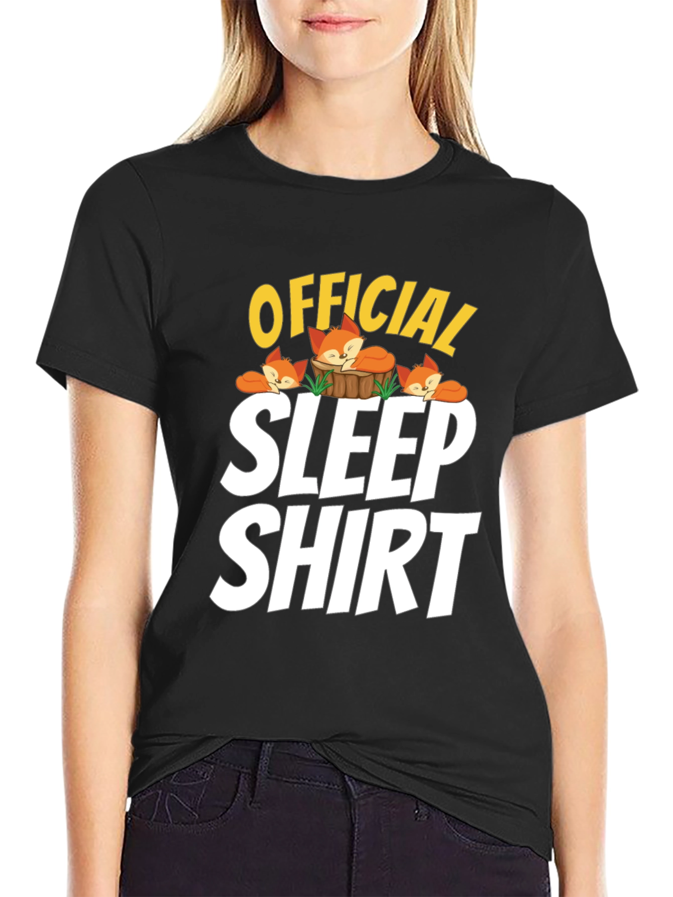 Official Sleep Shirt - Fox Graphic T-Shirt