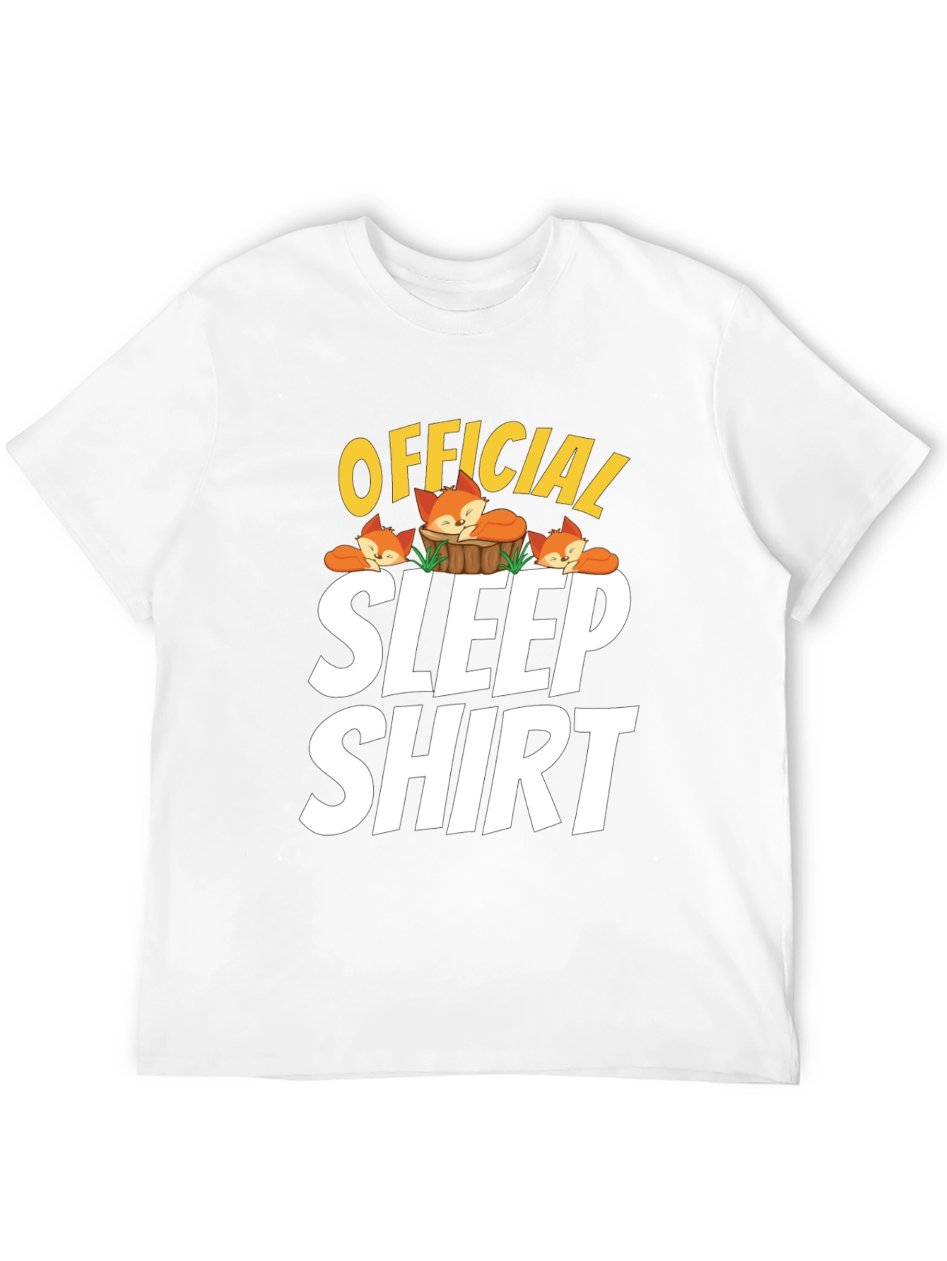 Official Sleep Shirt - Fox Graphic T-Shirt