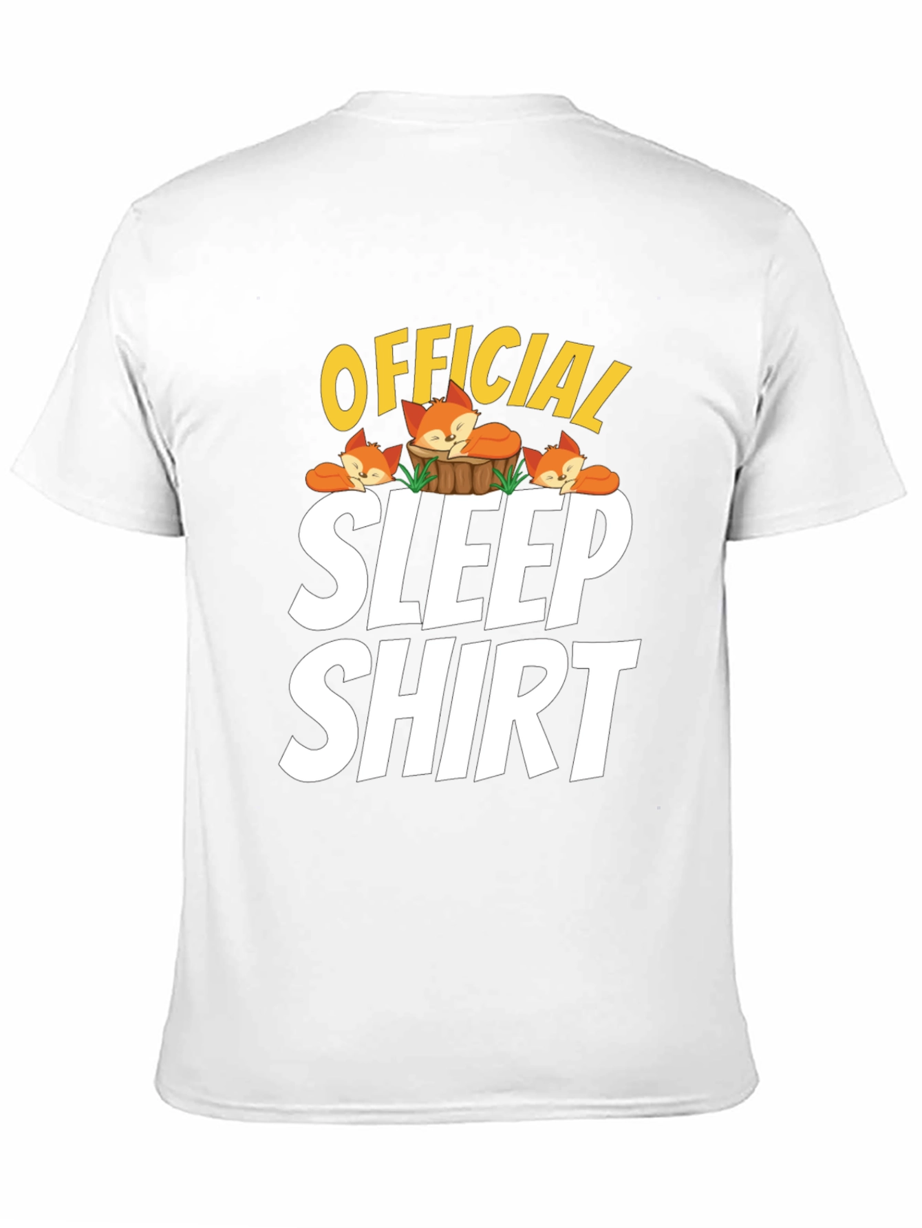 Official Sleep Shirt - Fox Graphic T-Shirt