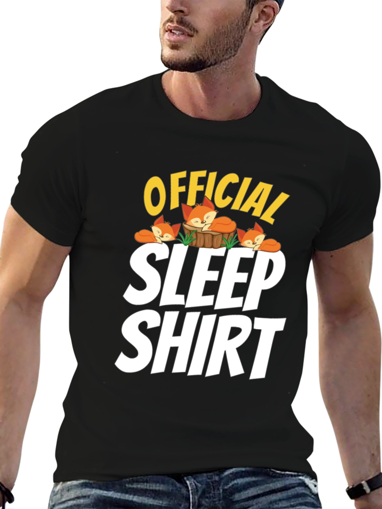 Official Sleep Shirt - Fox Graphic T-Shirt