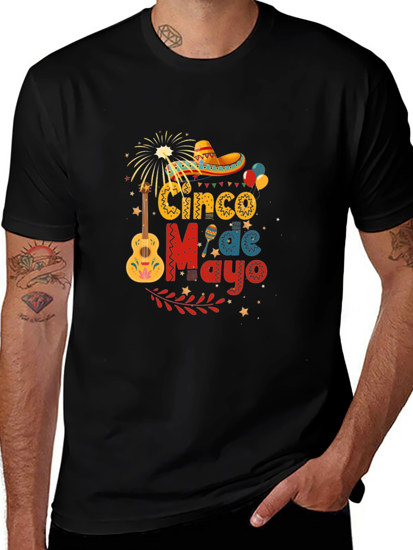Cinco De Mayo Graphic Tee - Fiesta Ready