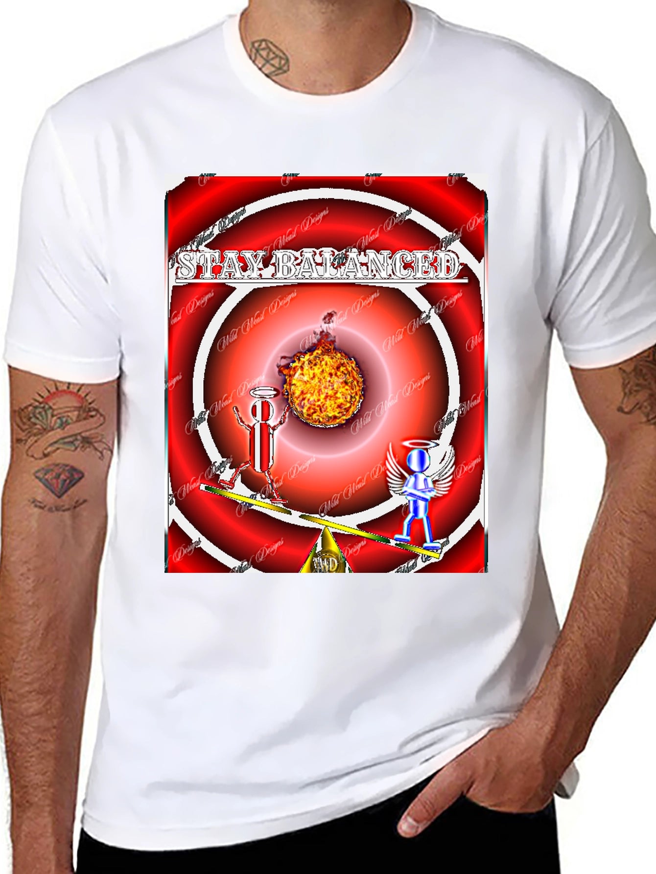 Stay Balanced Graphic Tee