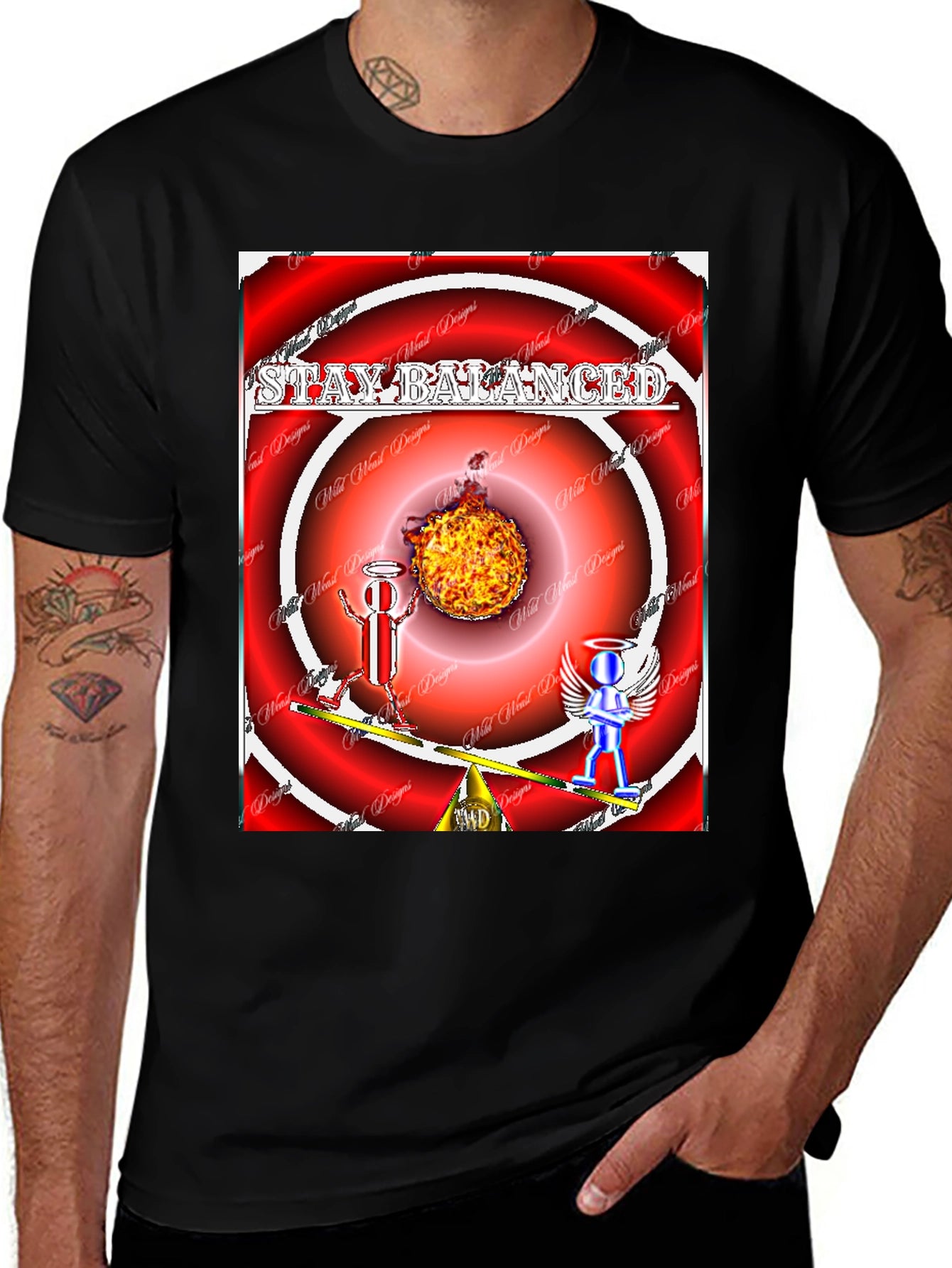 Stay Balanced Graphic Tee