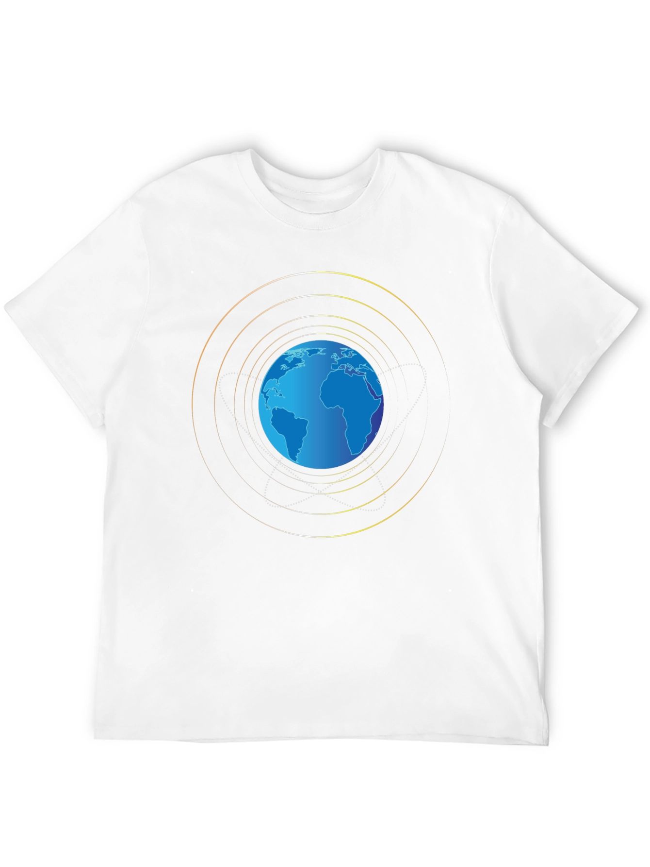 Globe Graphic Black T-Shirt