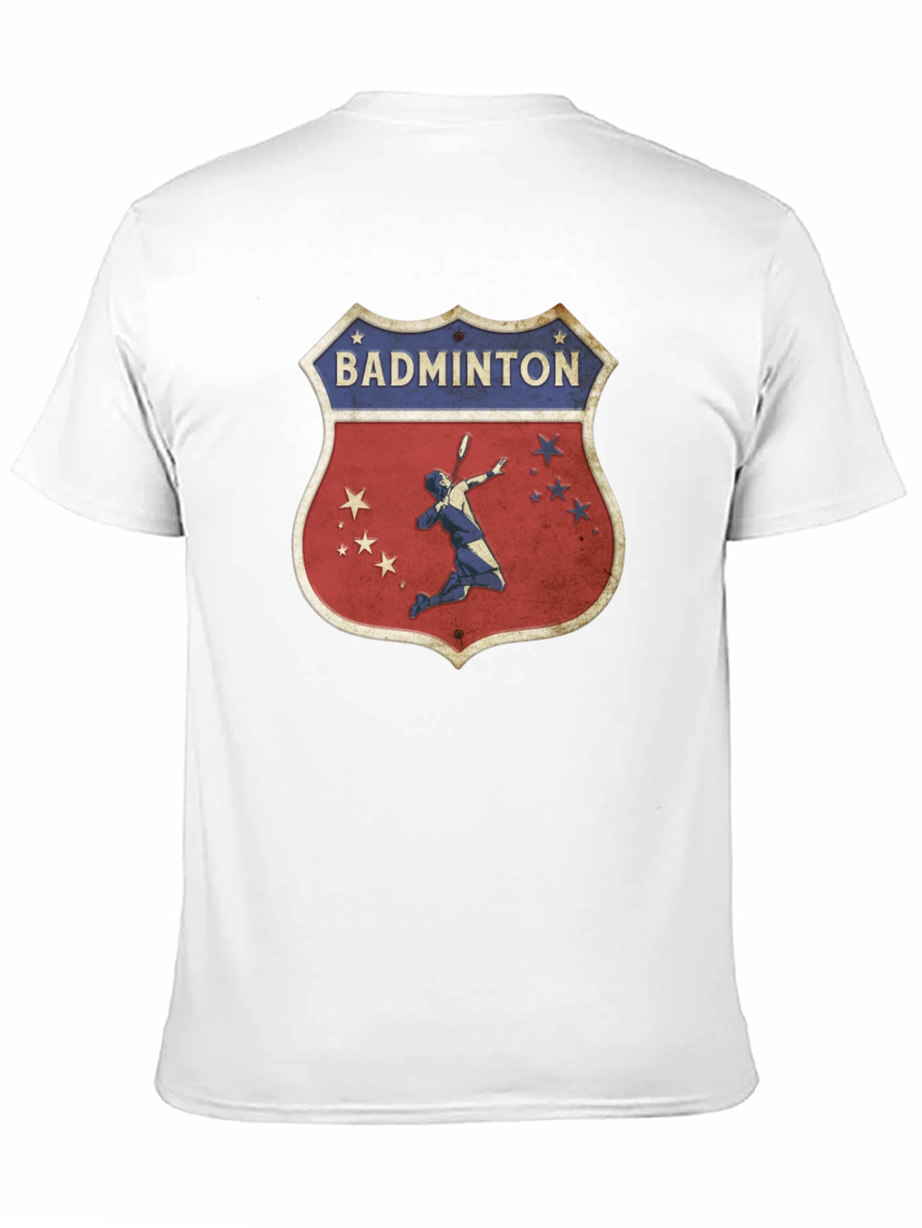 Badminton Shield Graphic T-Shirt