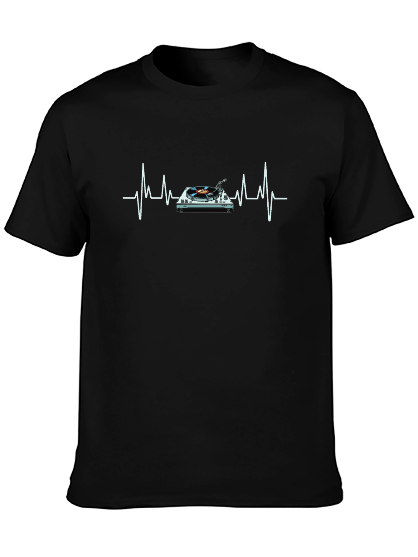 DJ Heartbeat T-Shirt - Music Lover Tee