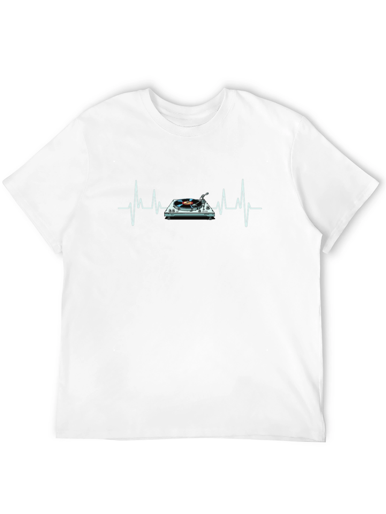 DJ Heartbeat T-Shirt - Music Lover Tee