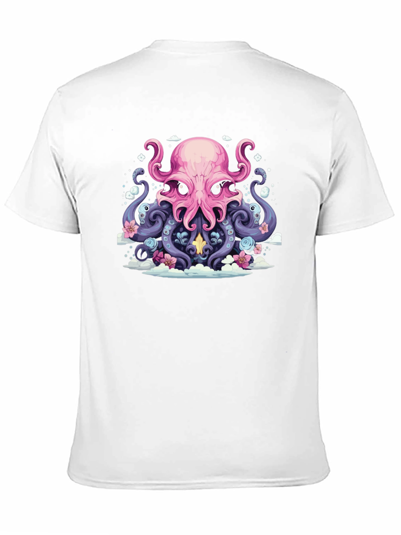 Octopus Graphic Tee - Mystical Sea Design