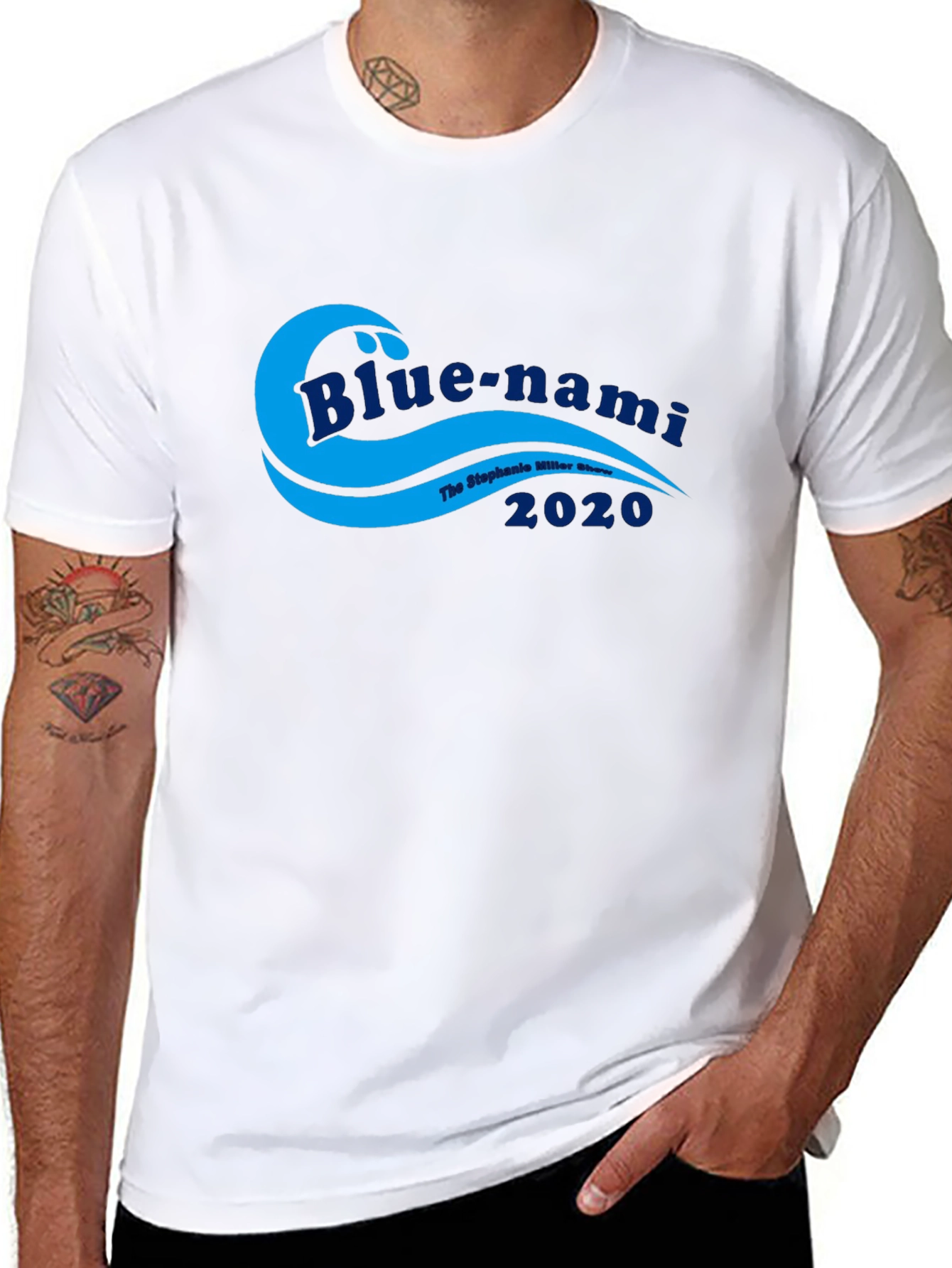 Blue-Nami 2020 T-Shirt - Political Statement Tee