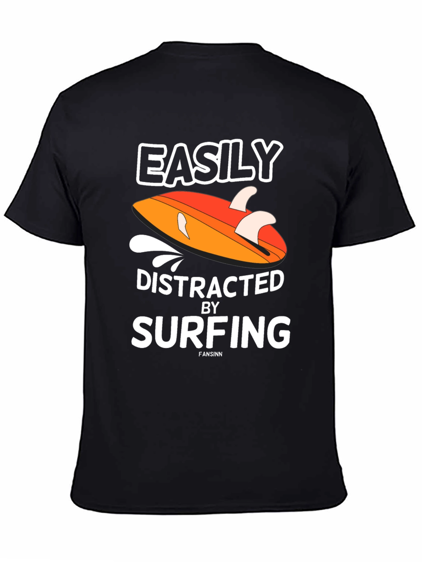 Easily Distracted by Surfing T-Shirt