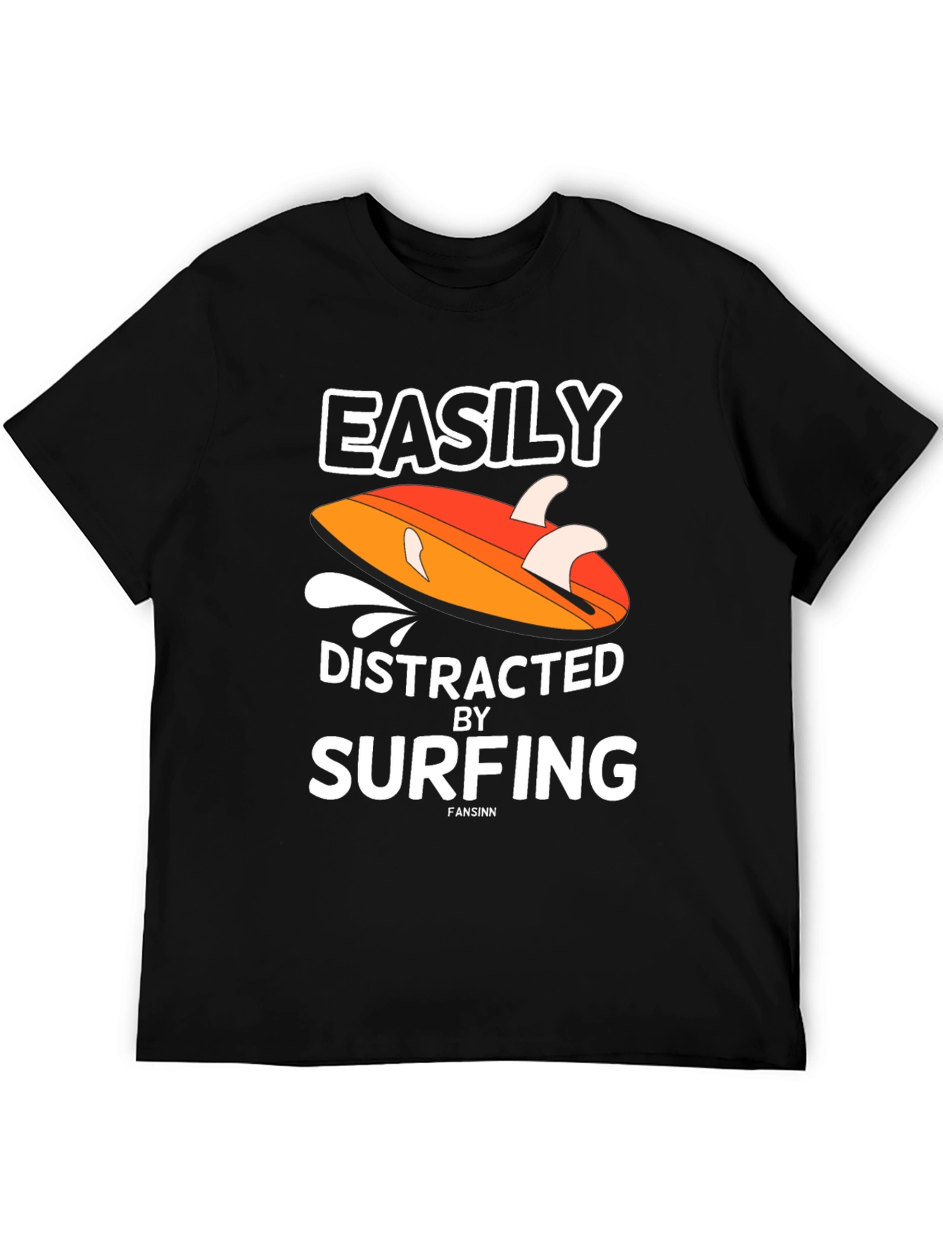 Easily Distracted by Surfing T-Shirt