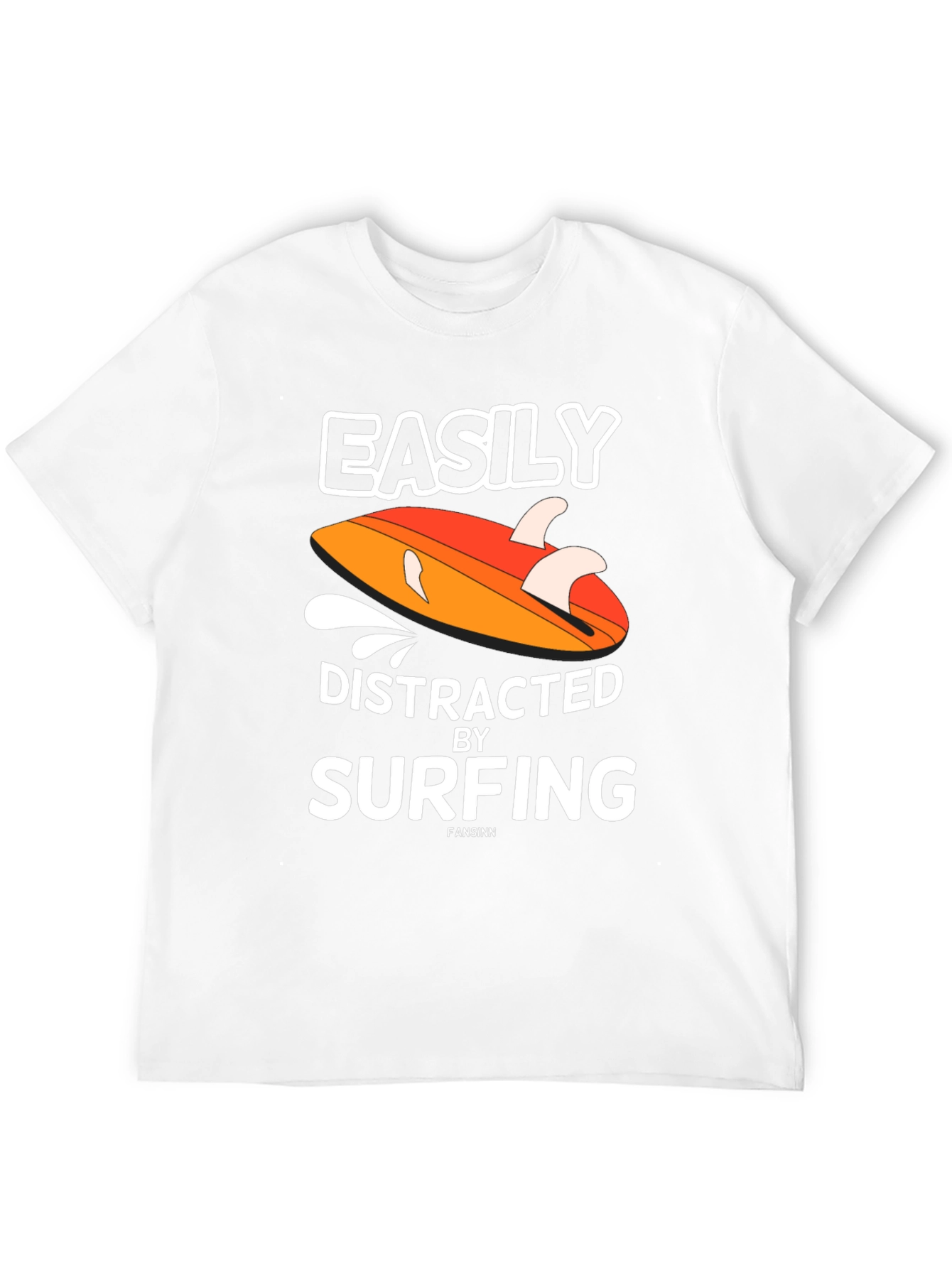 Easily Distracted by Surfing T-Shirt