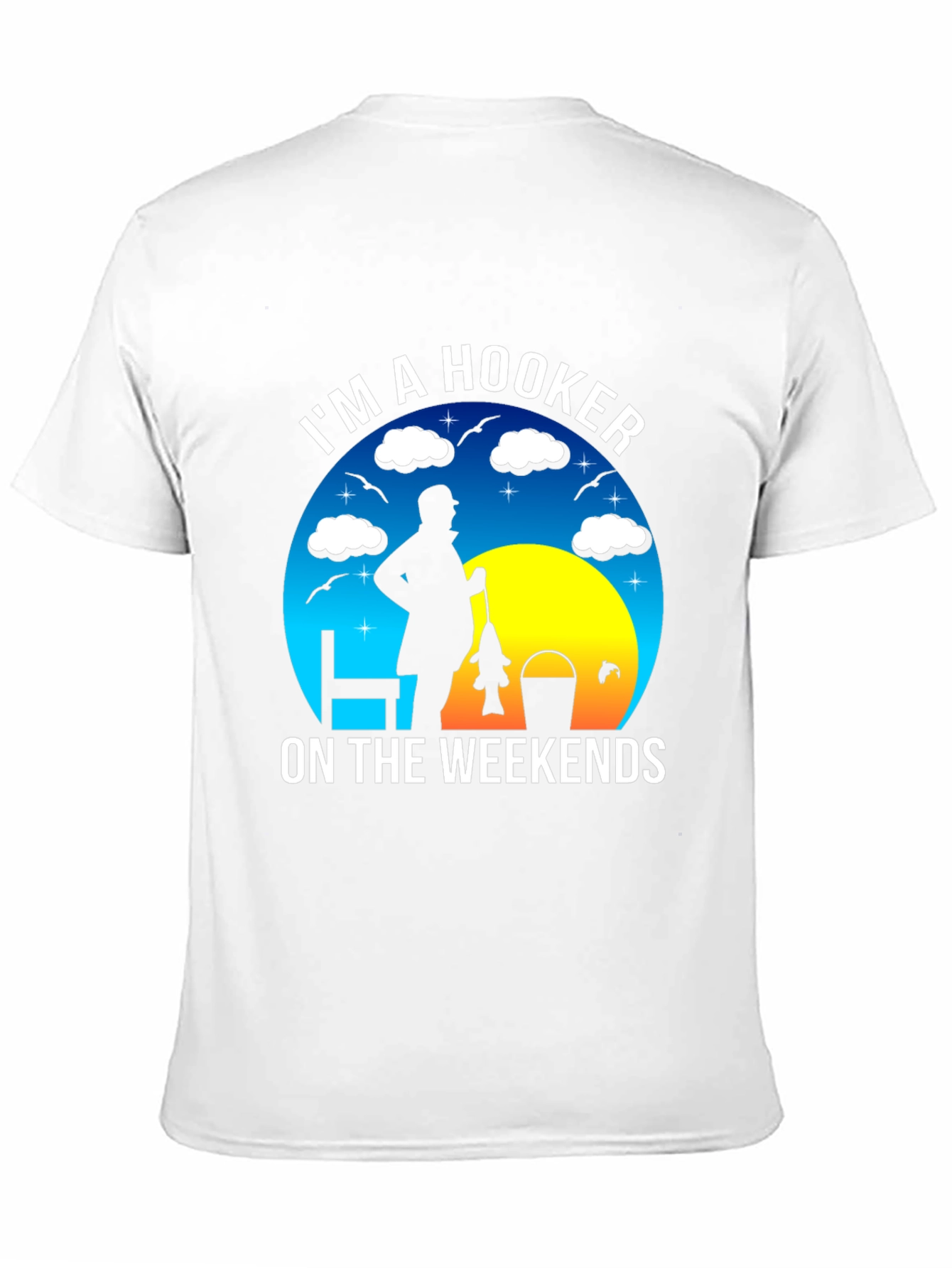 Im A Hooker On The Weekends Fishing T-Shirt