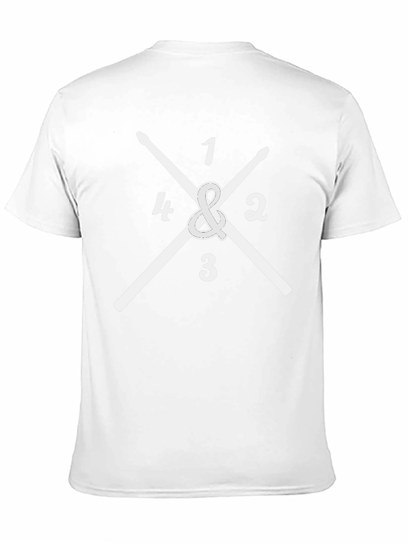 Drummer Rhythm T-Shirt - 1234 Drumsticks Tee