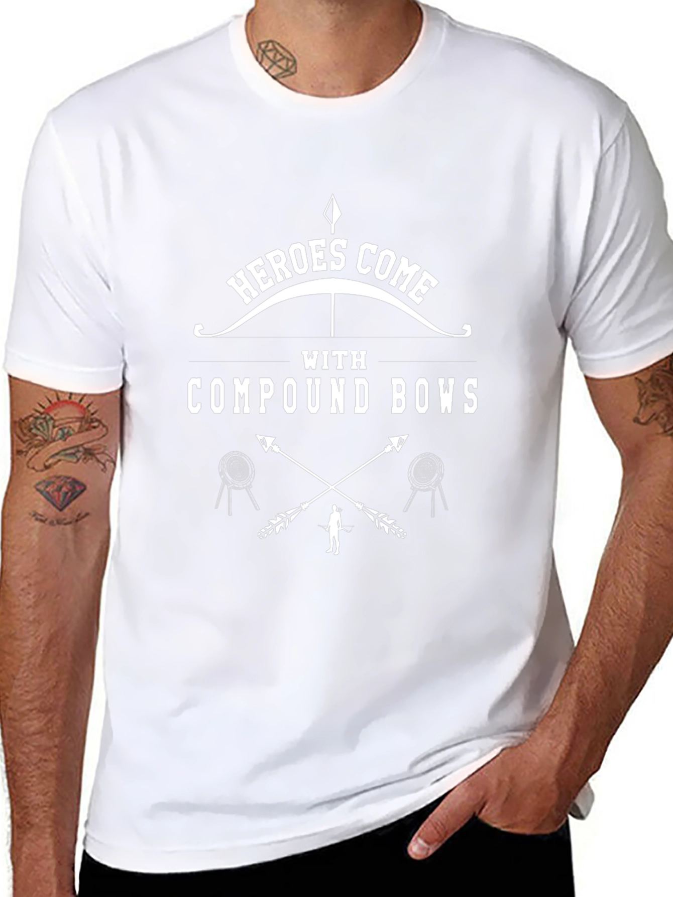 Heroes Compound Bows Archery T-Shirt