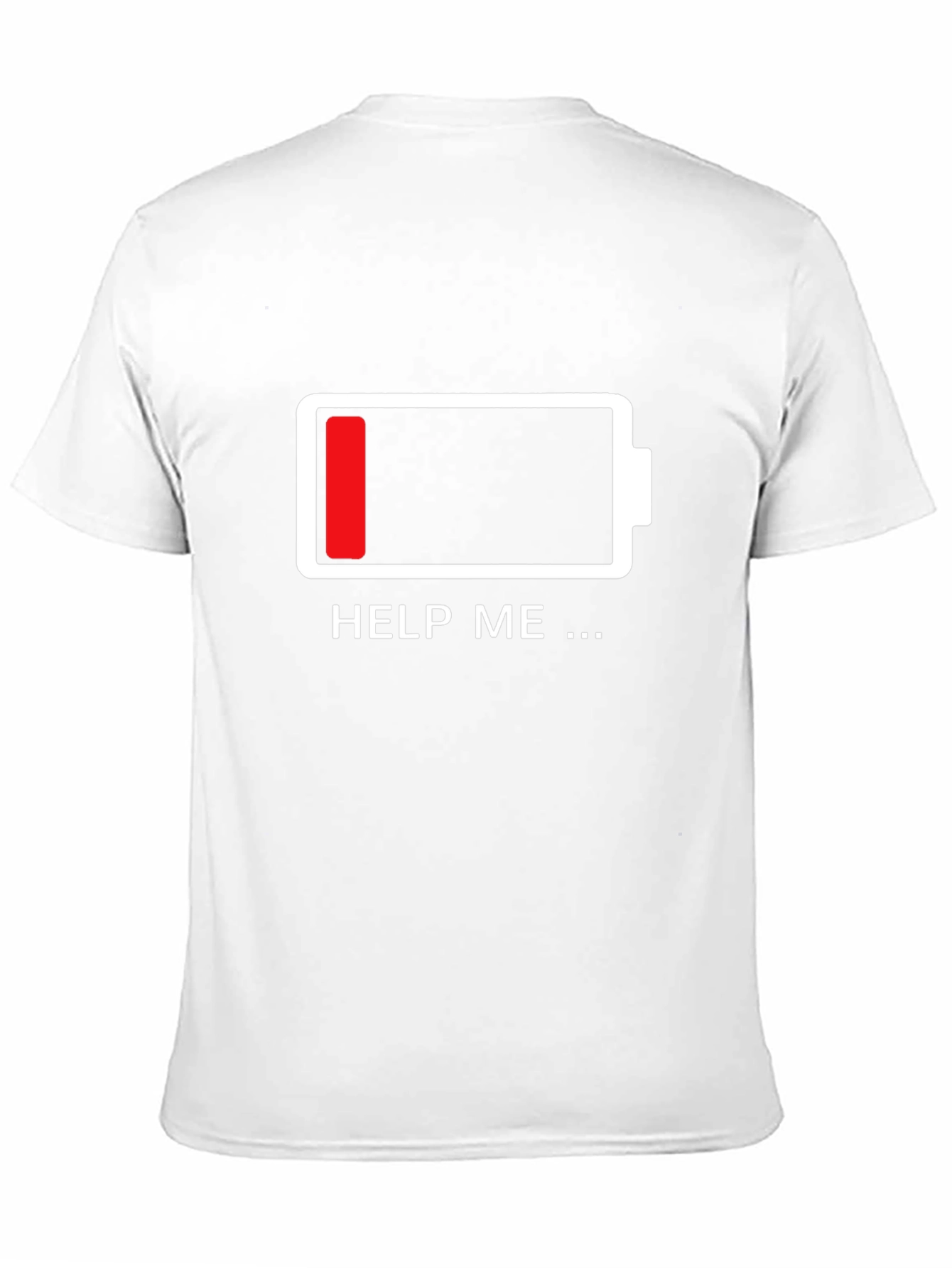 Low Battery Graphic T-Shirt