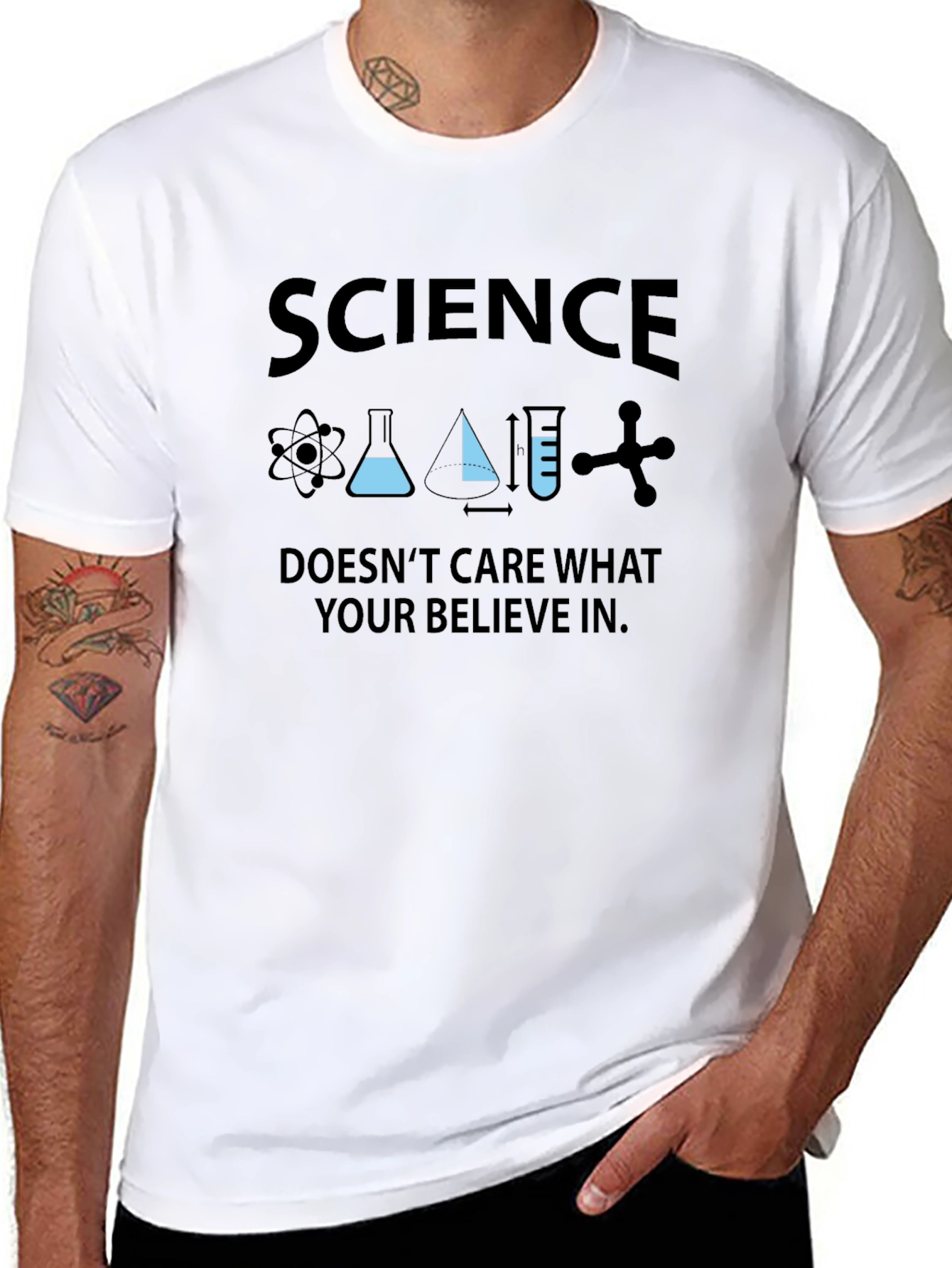 Science Doesnt Care What You Believe T-Shirt