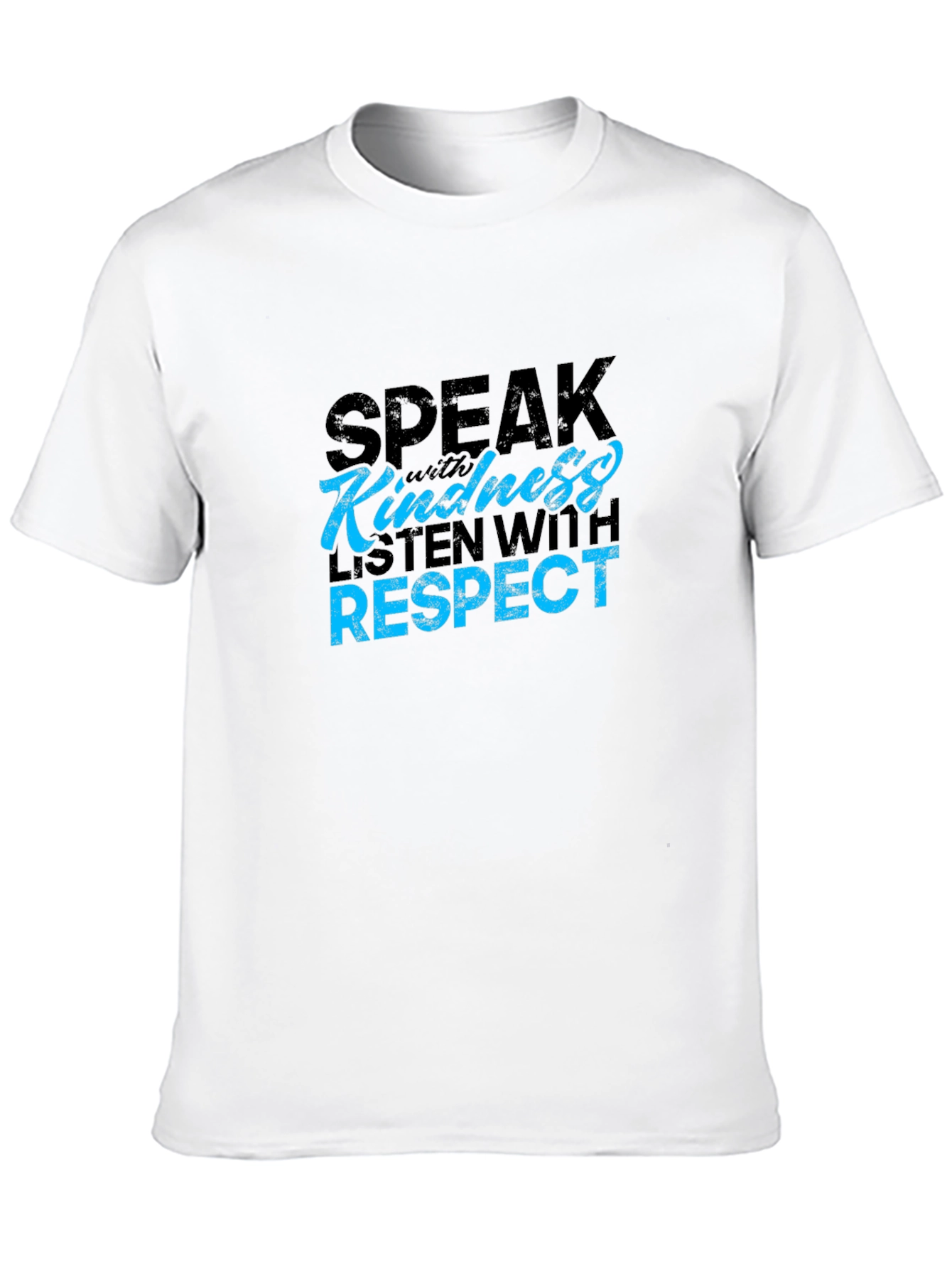 Speak with Kindness Graphic Tee - Black
