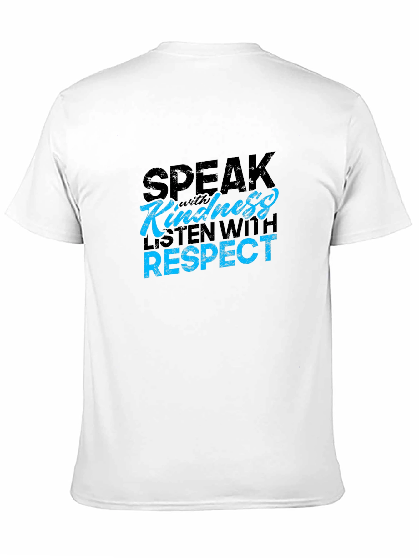 Speak with Kindness Graphic Tee - Black