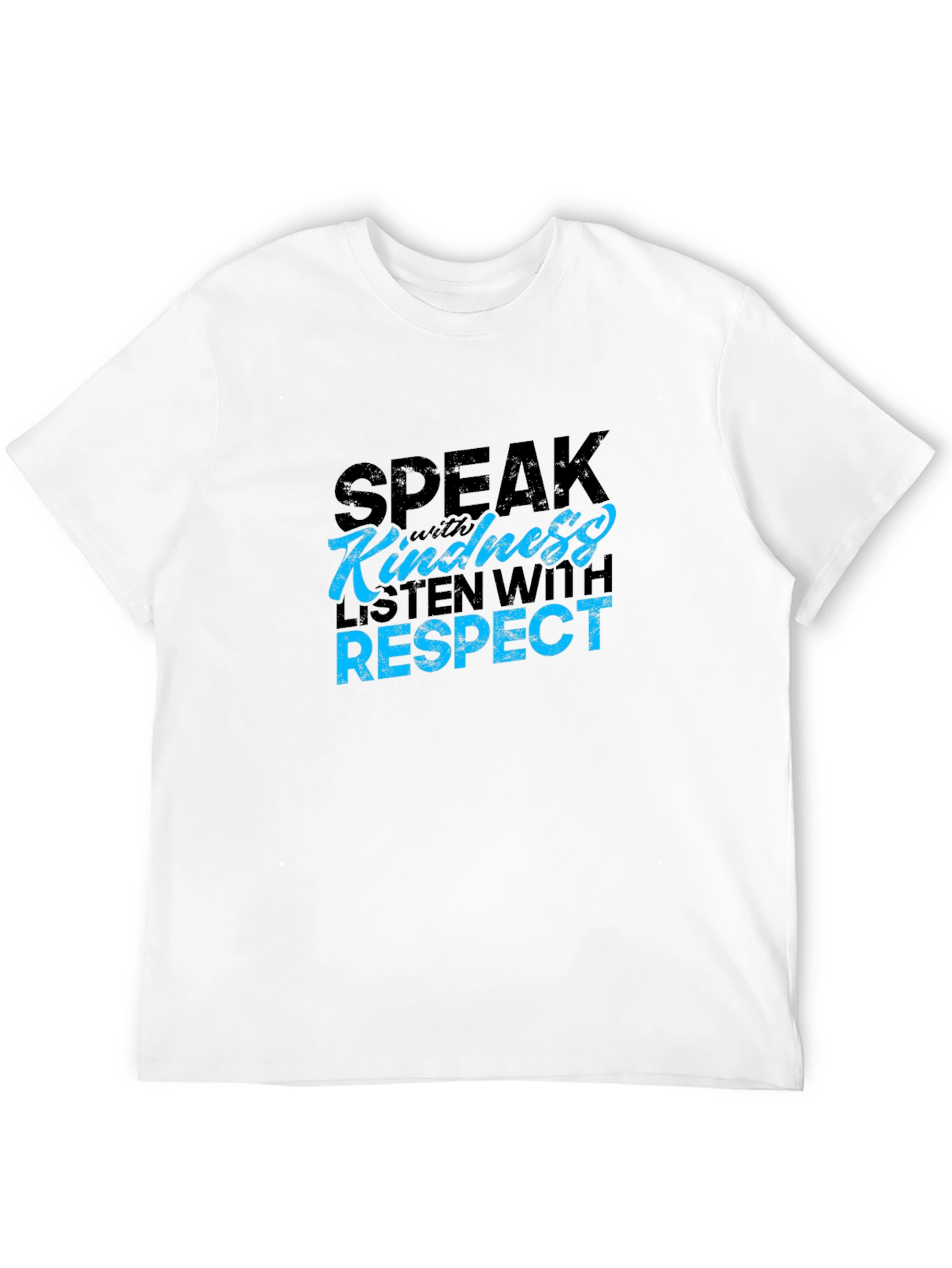 Speak with Kindness Graphic Tee - Black