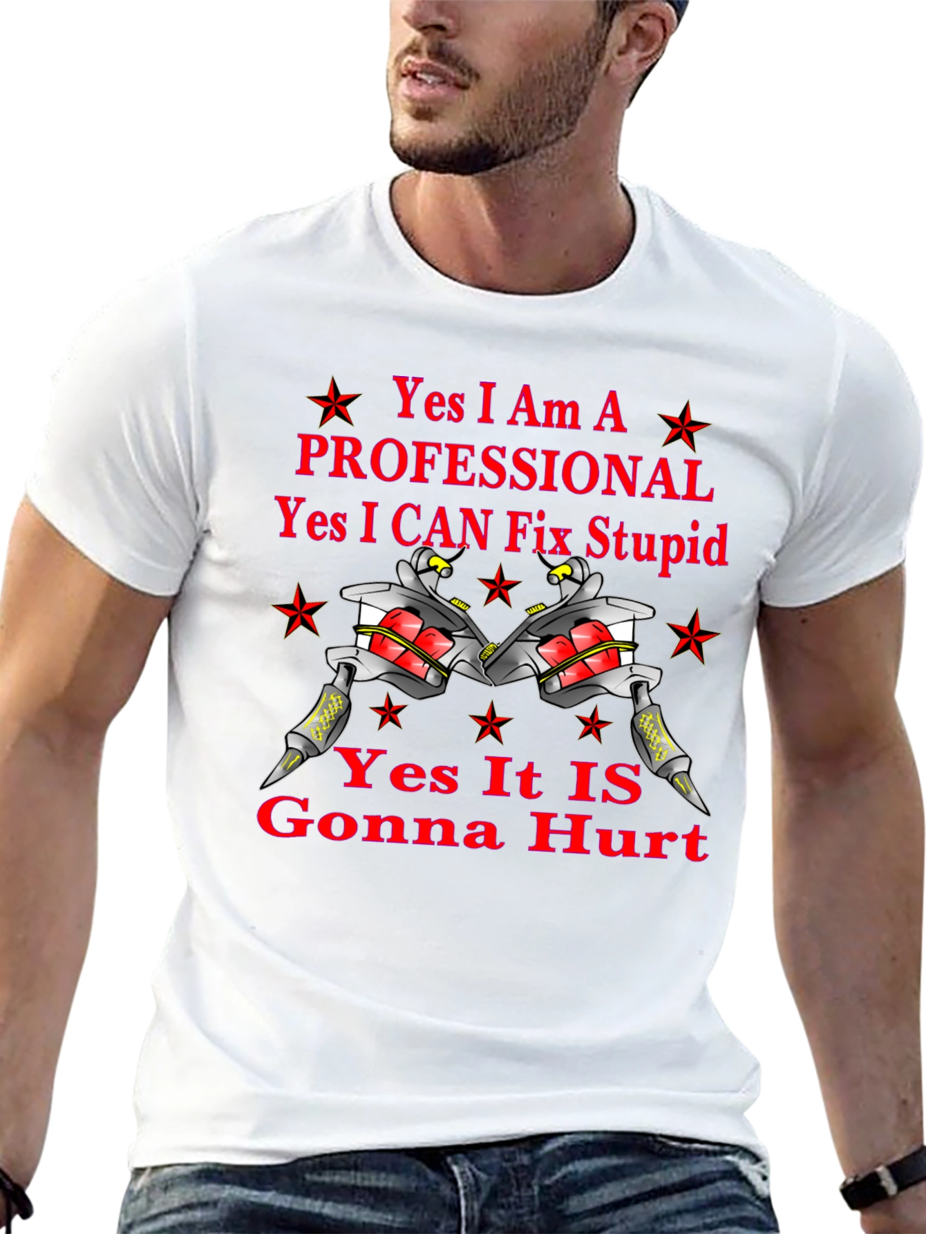 Tattoo Artist Humor Graphic T-Shirt