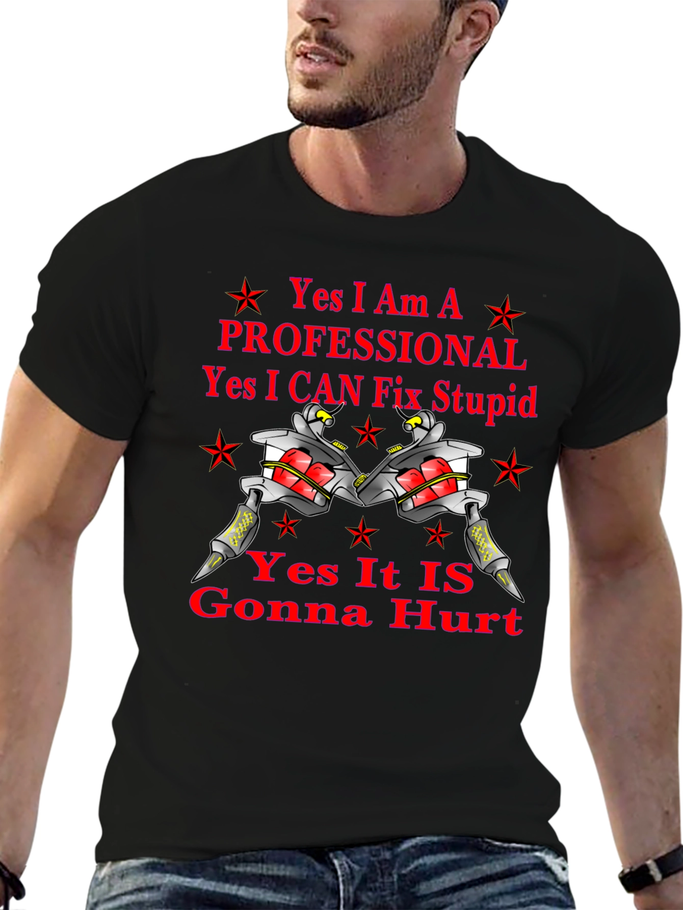 Tattoo Artist Humor Graphic T-Shirt