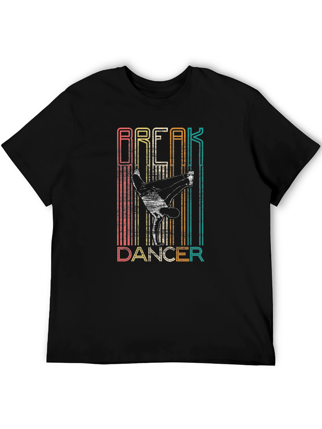 Break Dancer Graphic T-Shirt - Retro Style