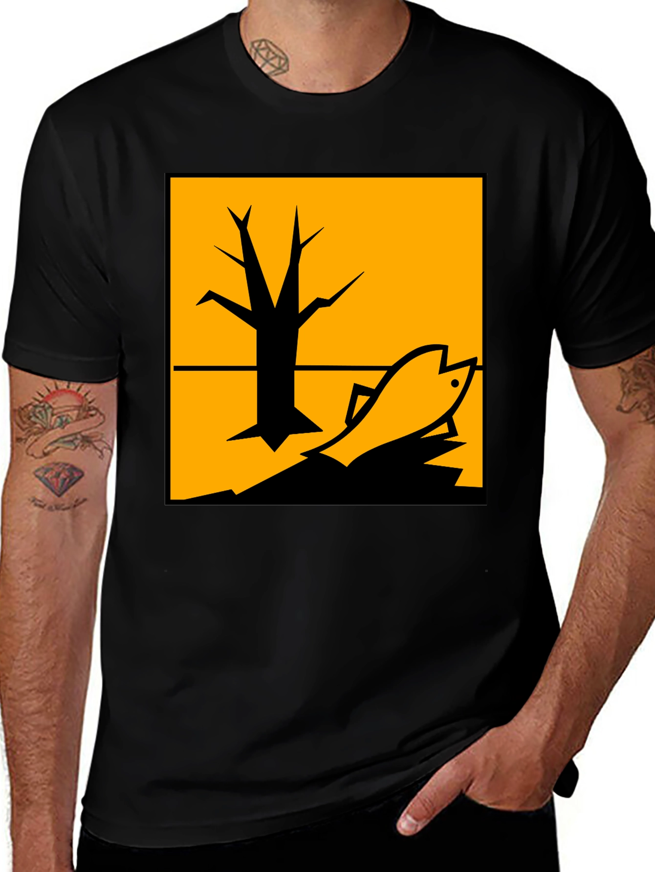 Toxic Environment Graphic Tee - Black