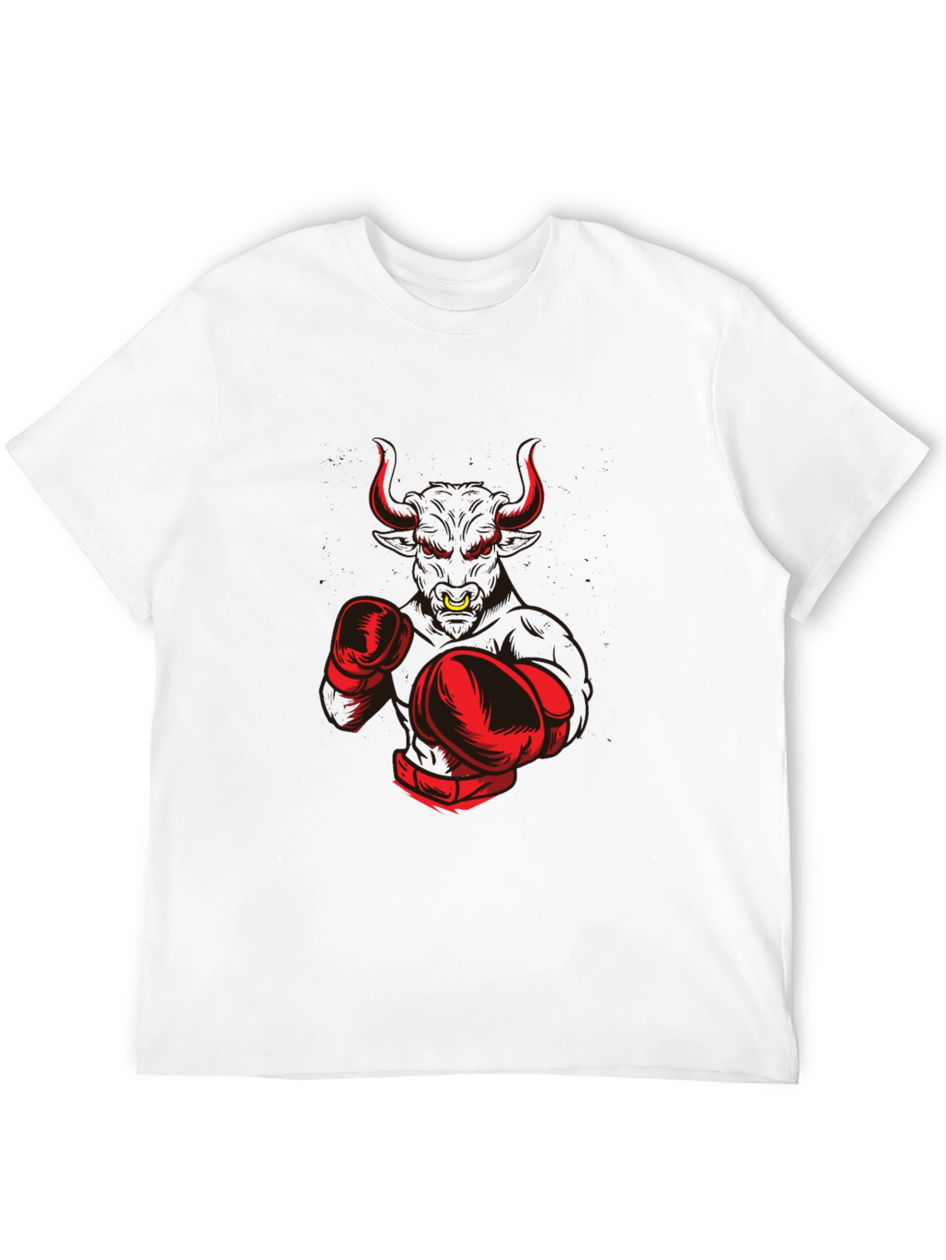 Bull Boxer Graphic Tee - Mens Black T-Shirt