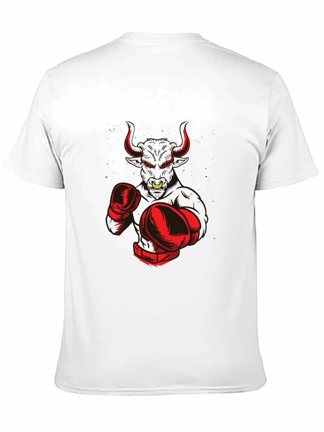Bull Boxer Graphic Tee - Mens Black T-Shirt