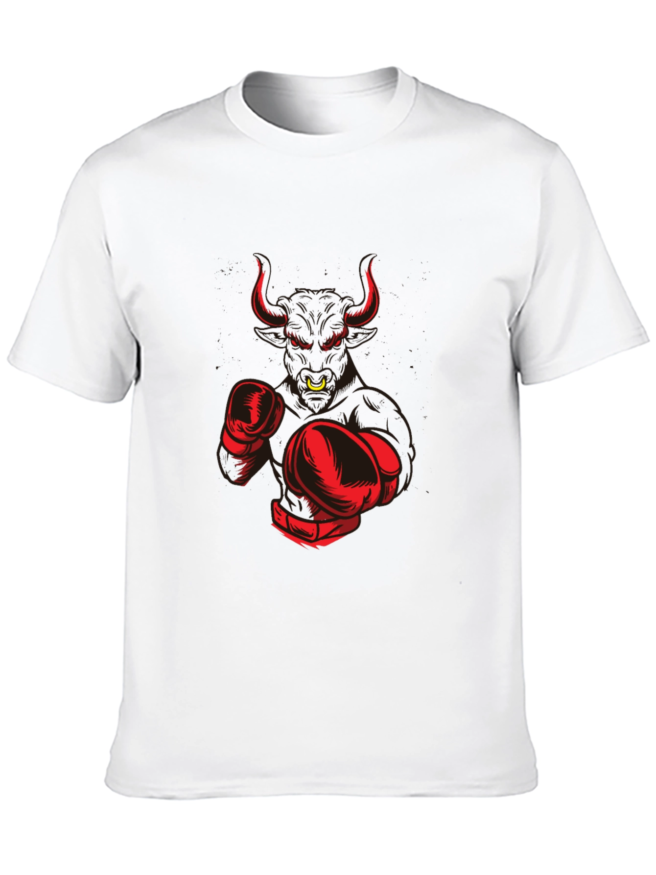 Bull Boxer Graphic Tee - Mens Black T-Shirt