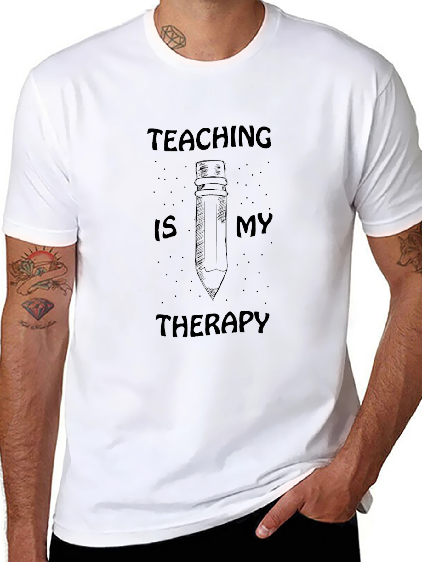 Teaching is My Therapy T-Shirt