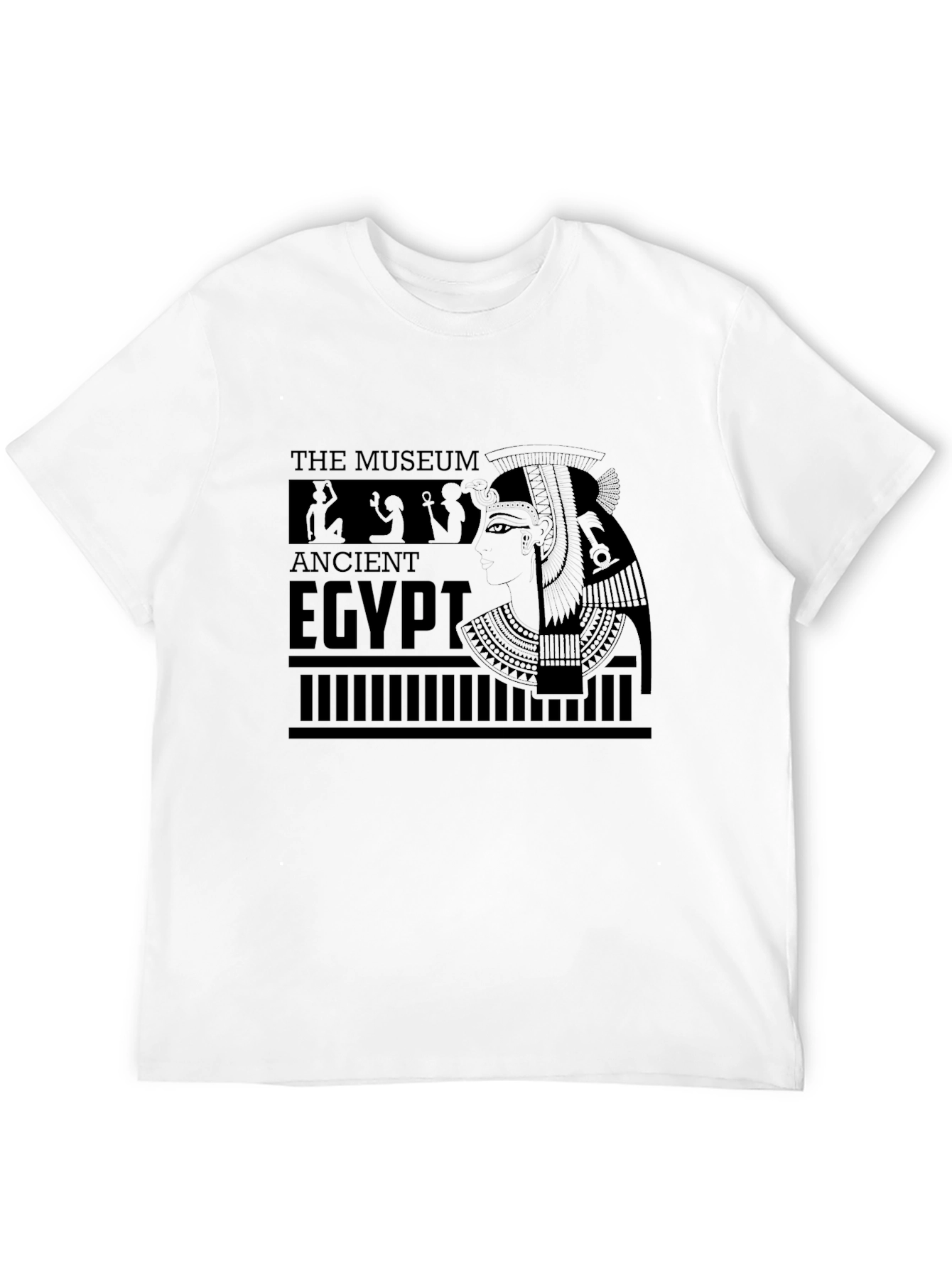 Ancient Egypt Museum Black T-Shirt