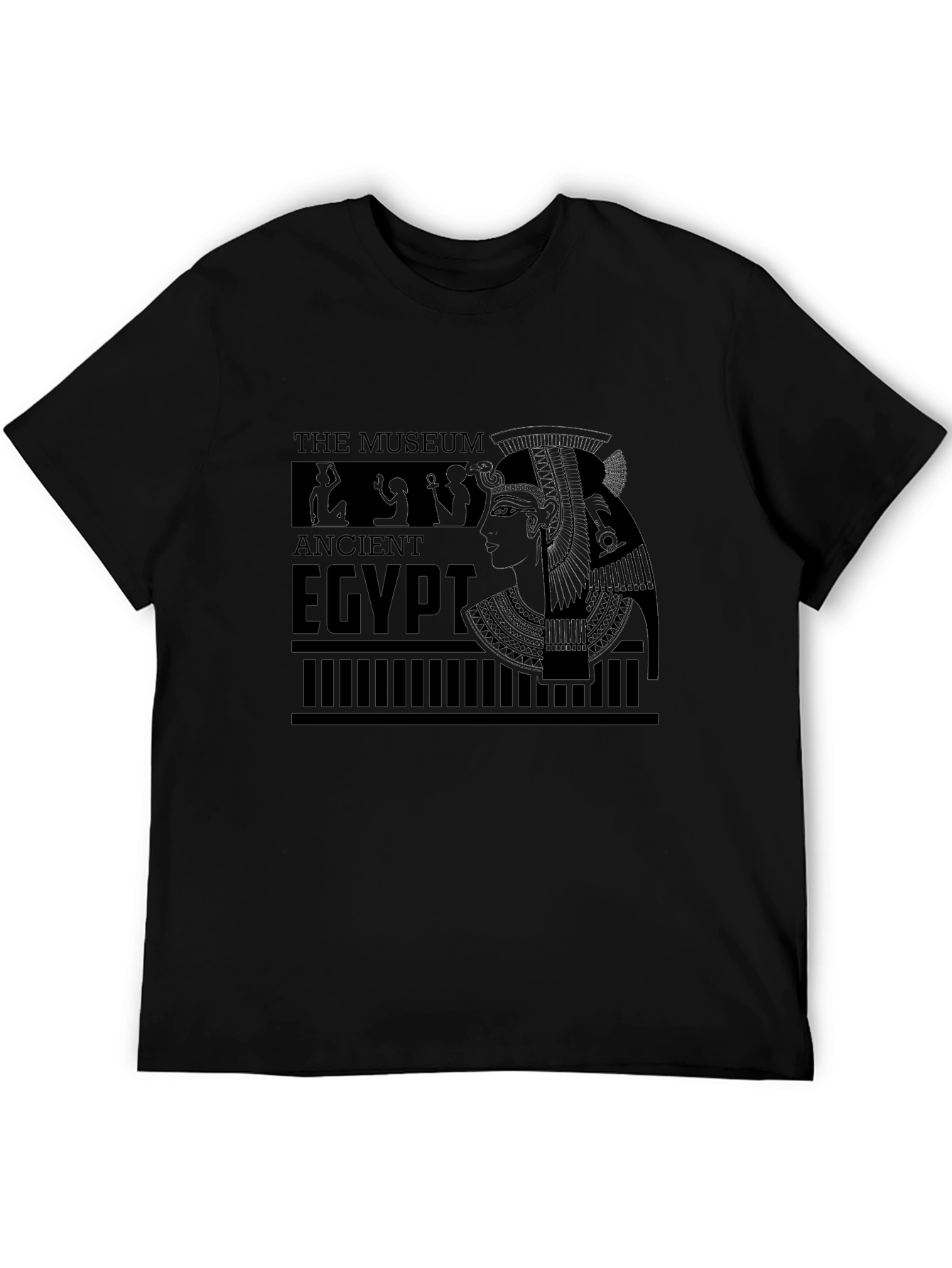 Ancient Egypt Museum Black T-Shirt