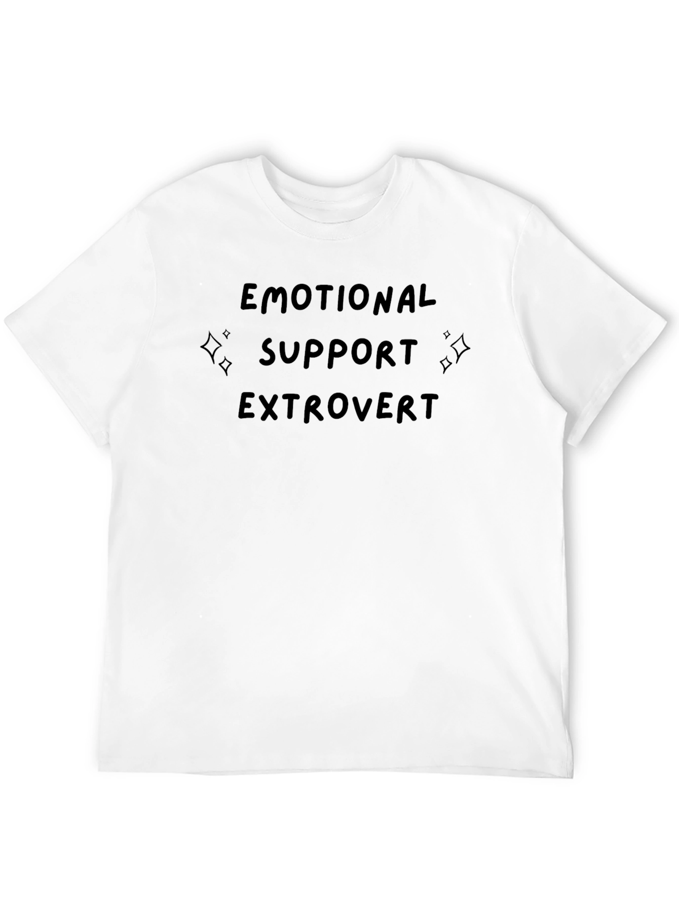 Emotional Support Extrovert Tee - Funny Graphic T-Shirt