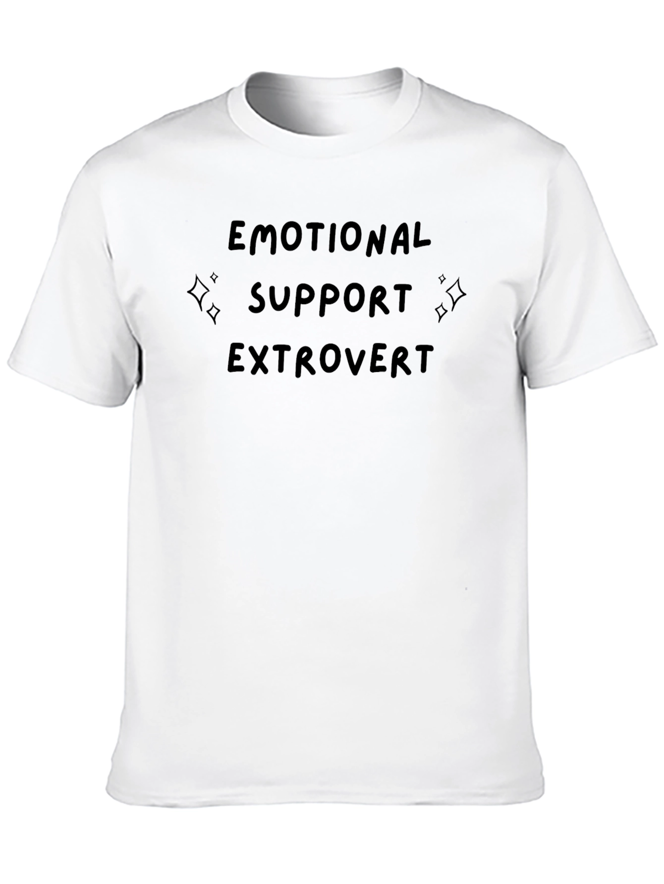 Emotional Support Extrovert Tee - Funny Graphic T-Shirt