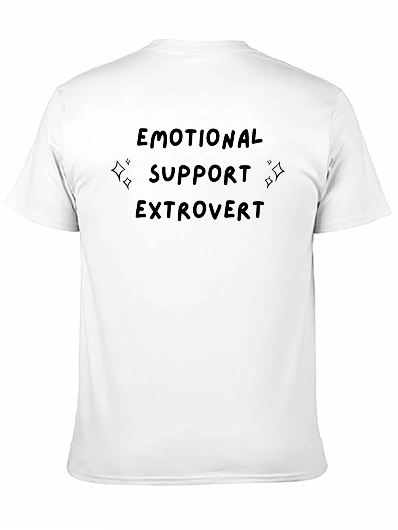 Emotional Support Extrovert Tee - Funny Graphic T-Shirt