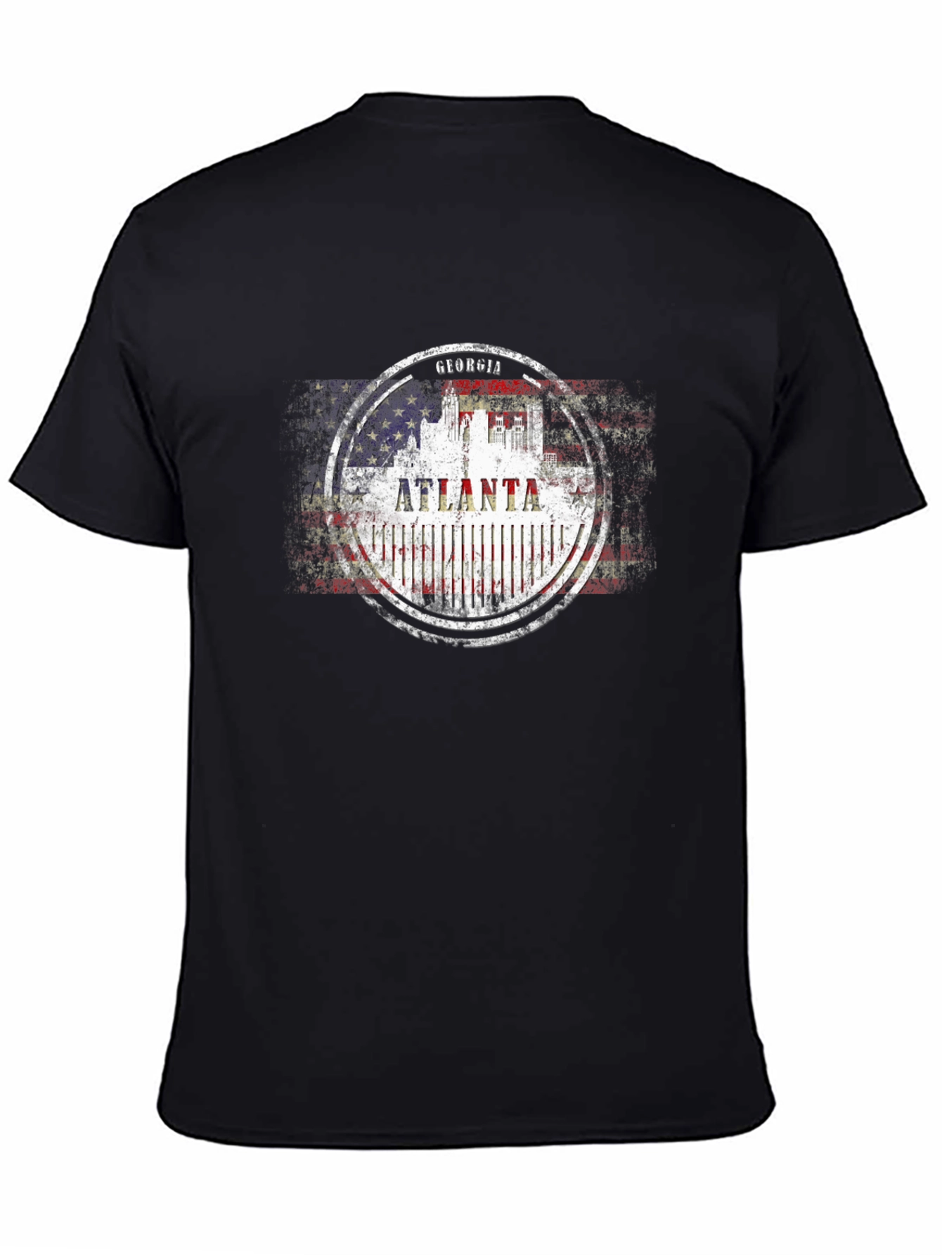 Atlanta Georgia T-Shirt - Patriotic Design
