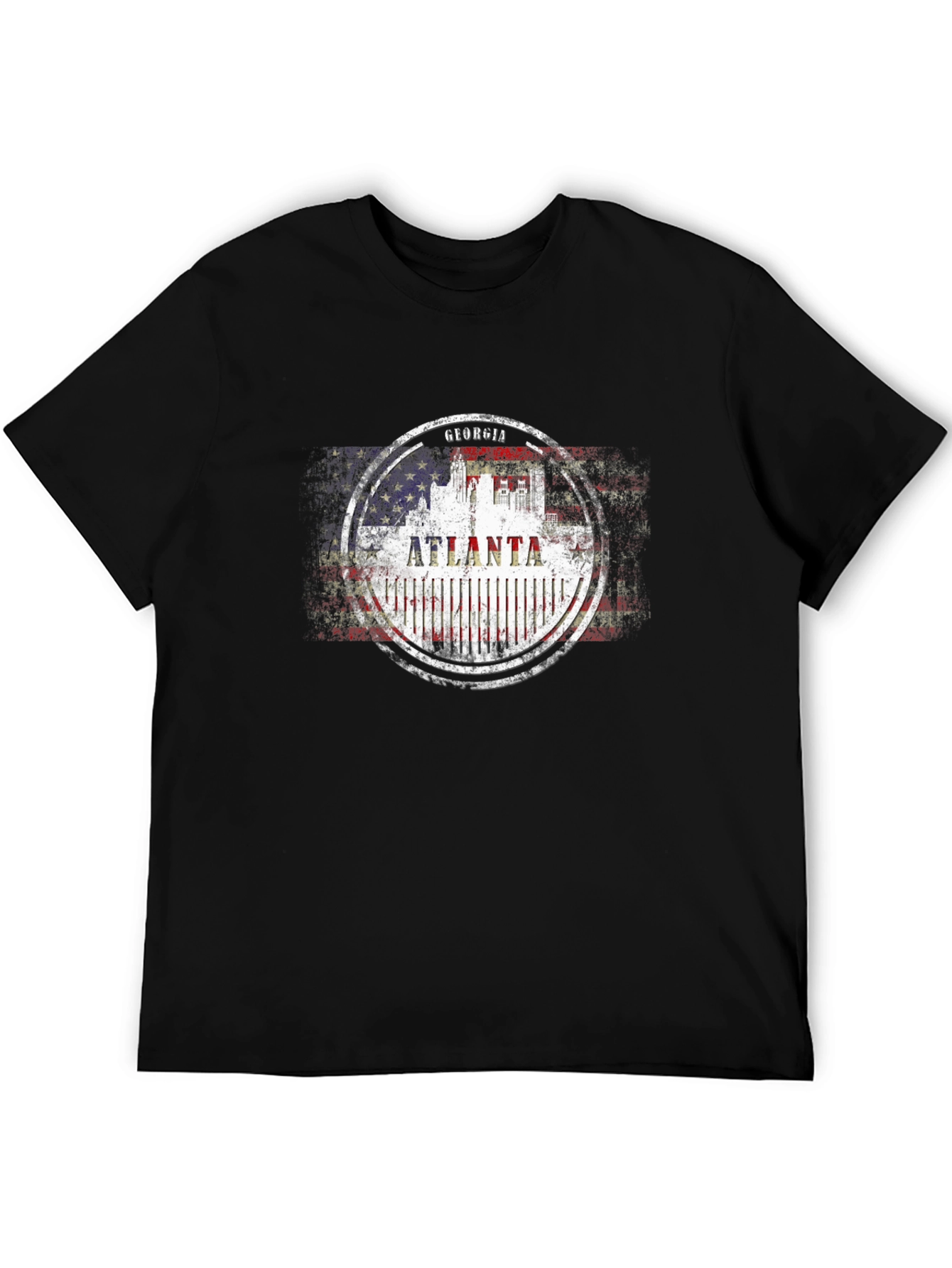 Atlanta Georgia T-Shirt - Patriotic Design