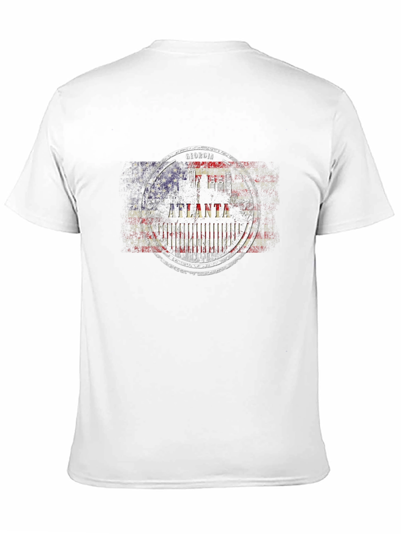Atlanta Georgia T-Shirt - Patriotic Design